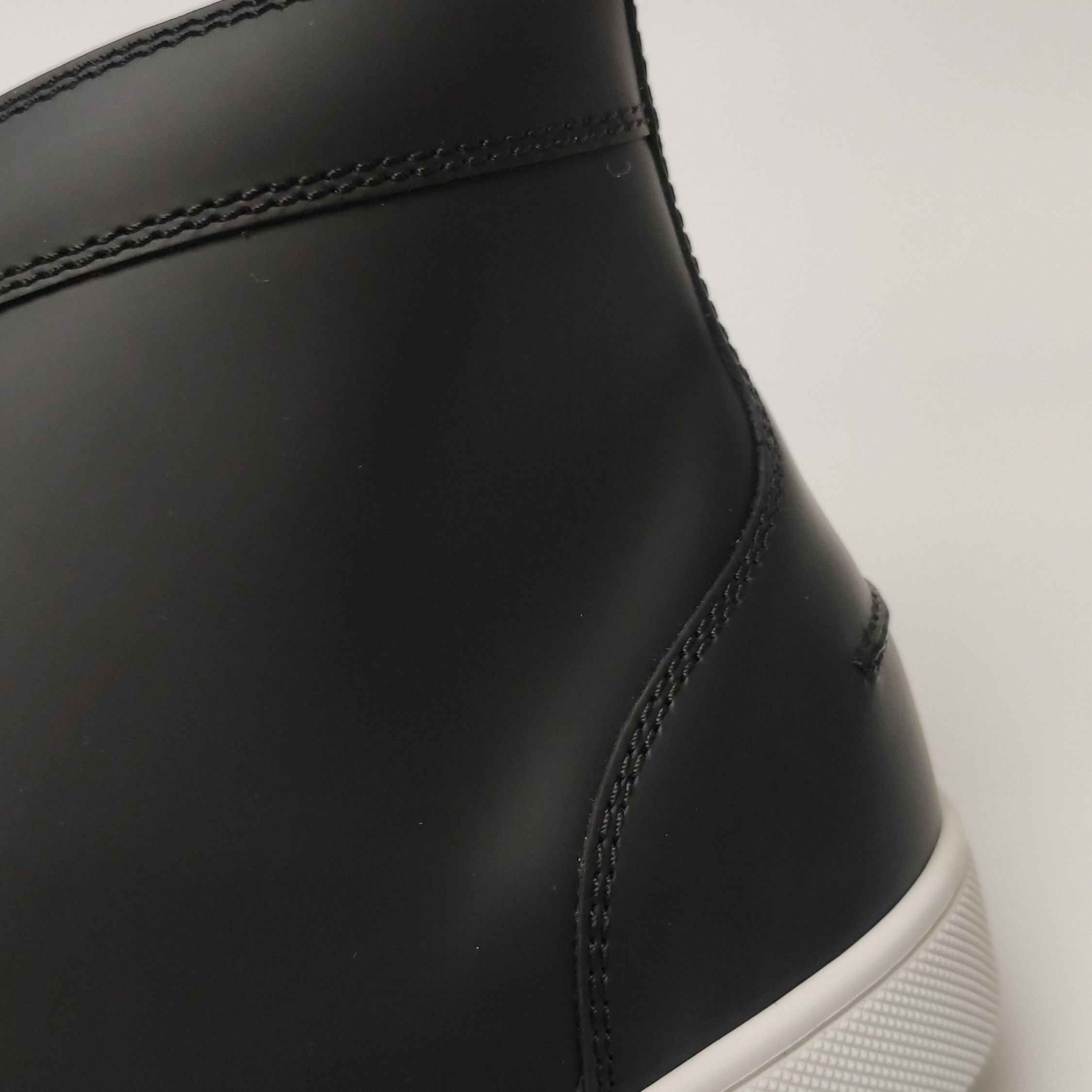 Christian Louboutin Christian Louboutin Black Leather Hi-Top Sneakers 43 Size US 10 / EU 43 - 13 Thumbnail