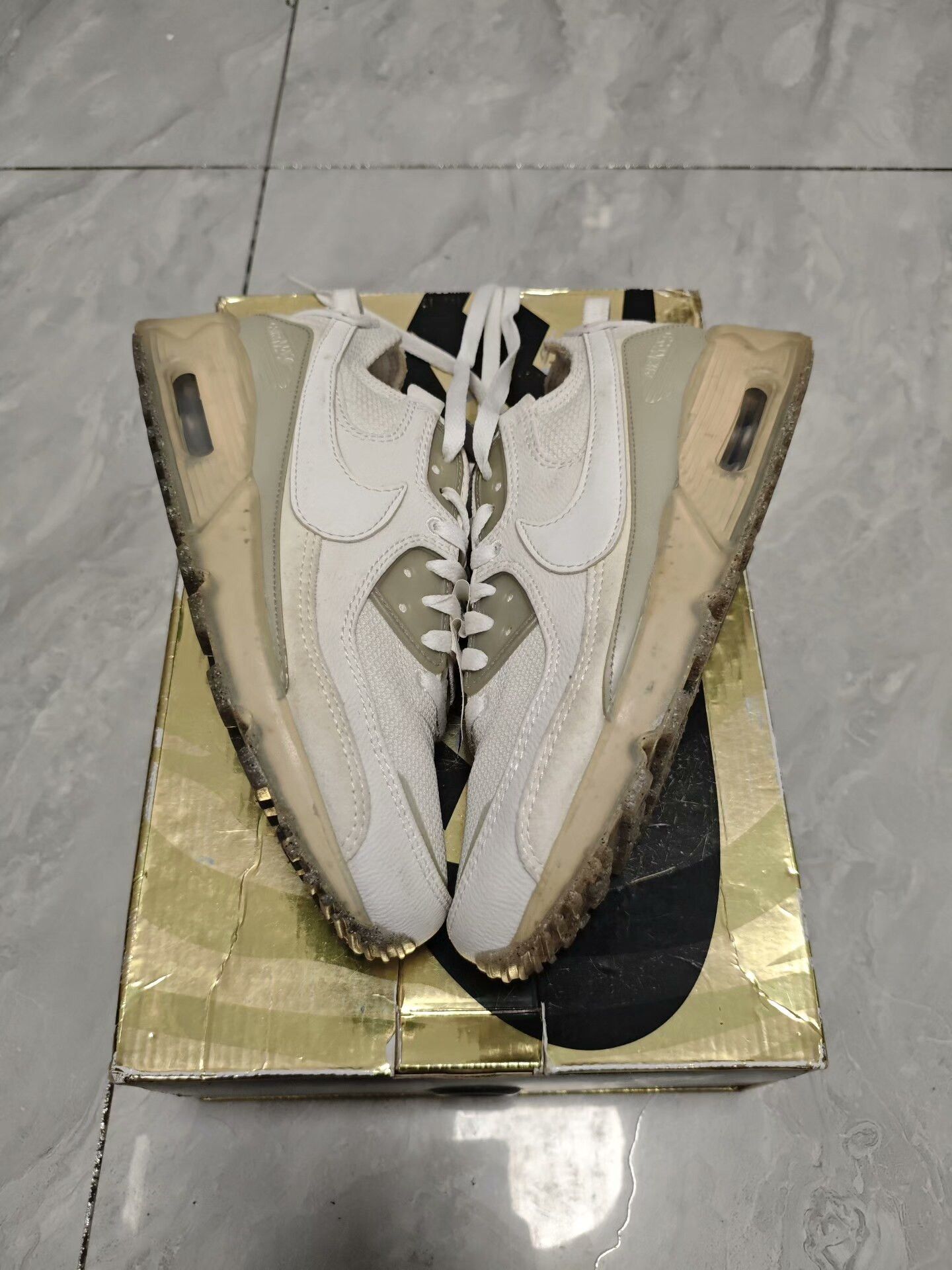 Nike Nike AIR MAX Gray Lowtop Sneakers 7 Men Size US 7 / EU 40 - 3 Thumbnail