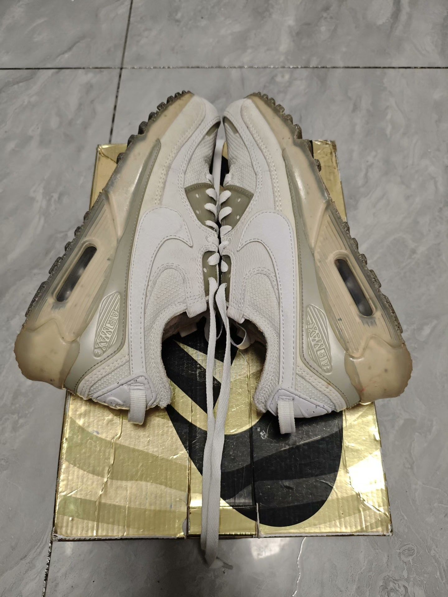 Nike Nike AIR MAX Gray Lowtop Sneakers 7 Men Size US 7 / EU 40 - 4 Thumbnail