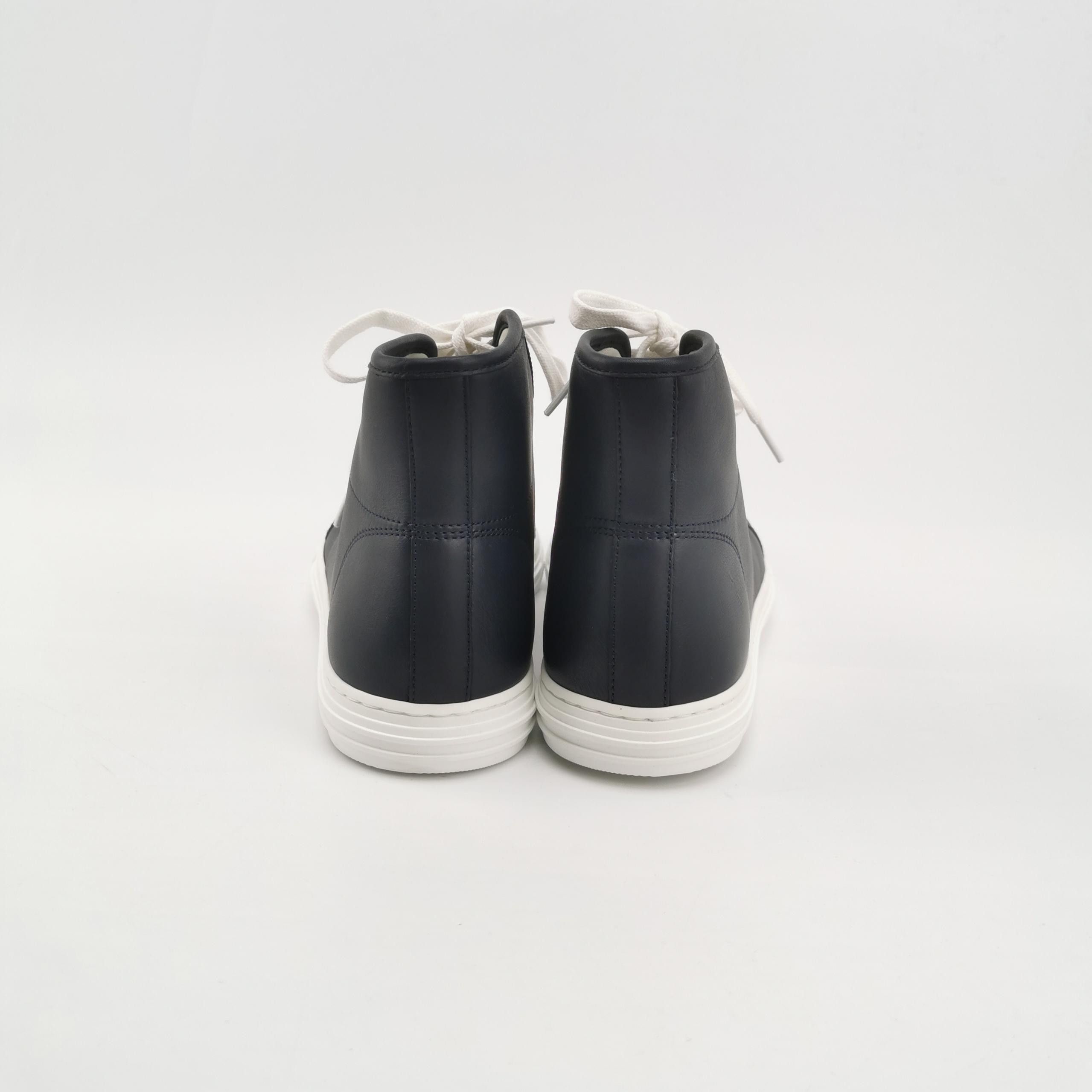 Gucci Gucci Navy Leather High-Top Sneakers 8G Size US 9 / EU 42 - 5 Thumbnail
