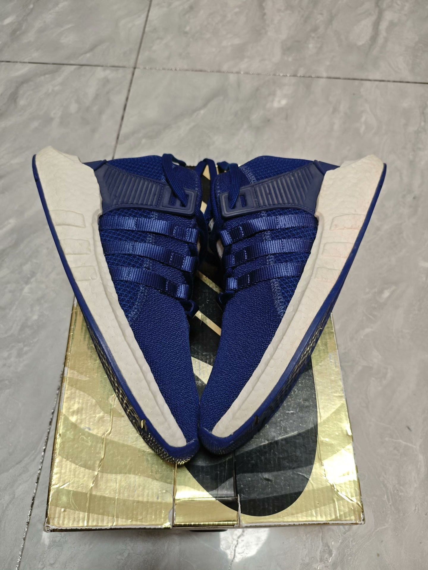 Adidas Adidas Blue Lowtop Sneakers 9 Men Size US 9 / EU 42 - 3 Thumbnail