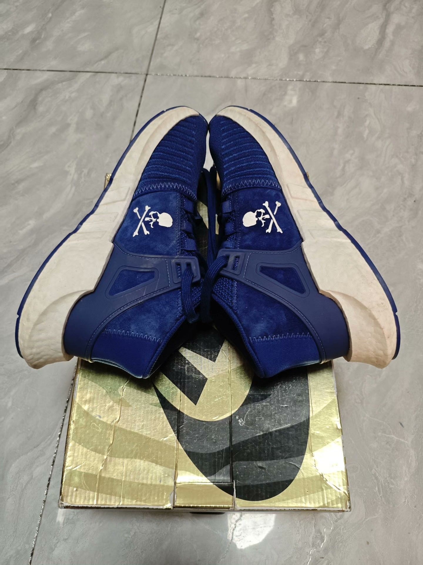 Adidas Adidas Blue Lowtop Sneakers 9 Men Size US 9 / EU 42 - 4 Thumbnail