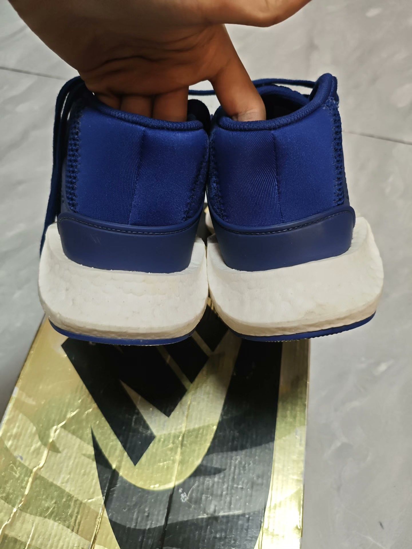 Adidas Adidas Blue Lowtop Sneakers 9 Men Size US 9 / EU 42 - 6 Thumbnail