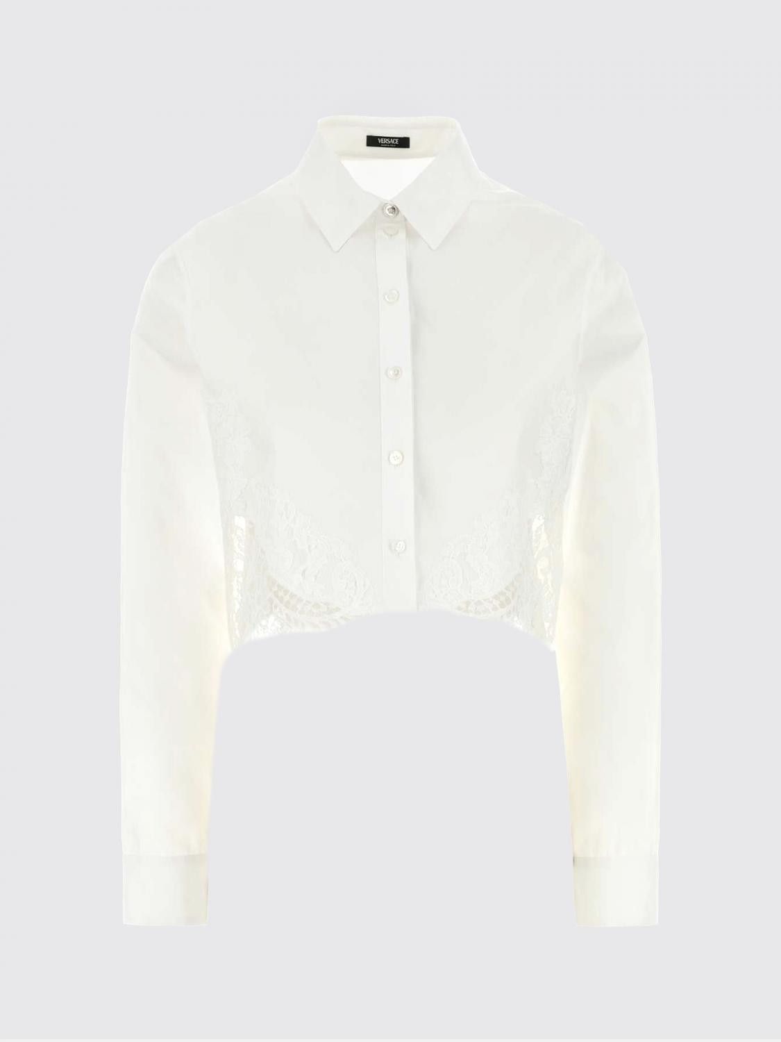 Versace Versace Shirt Woman White Size M / US 6-8 / IT 42-44 - 2 Thumbnail