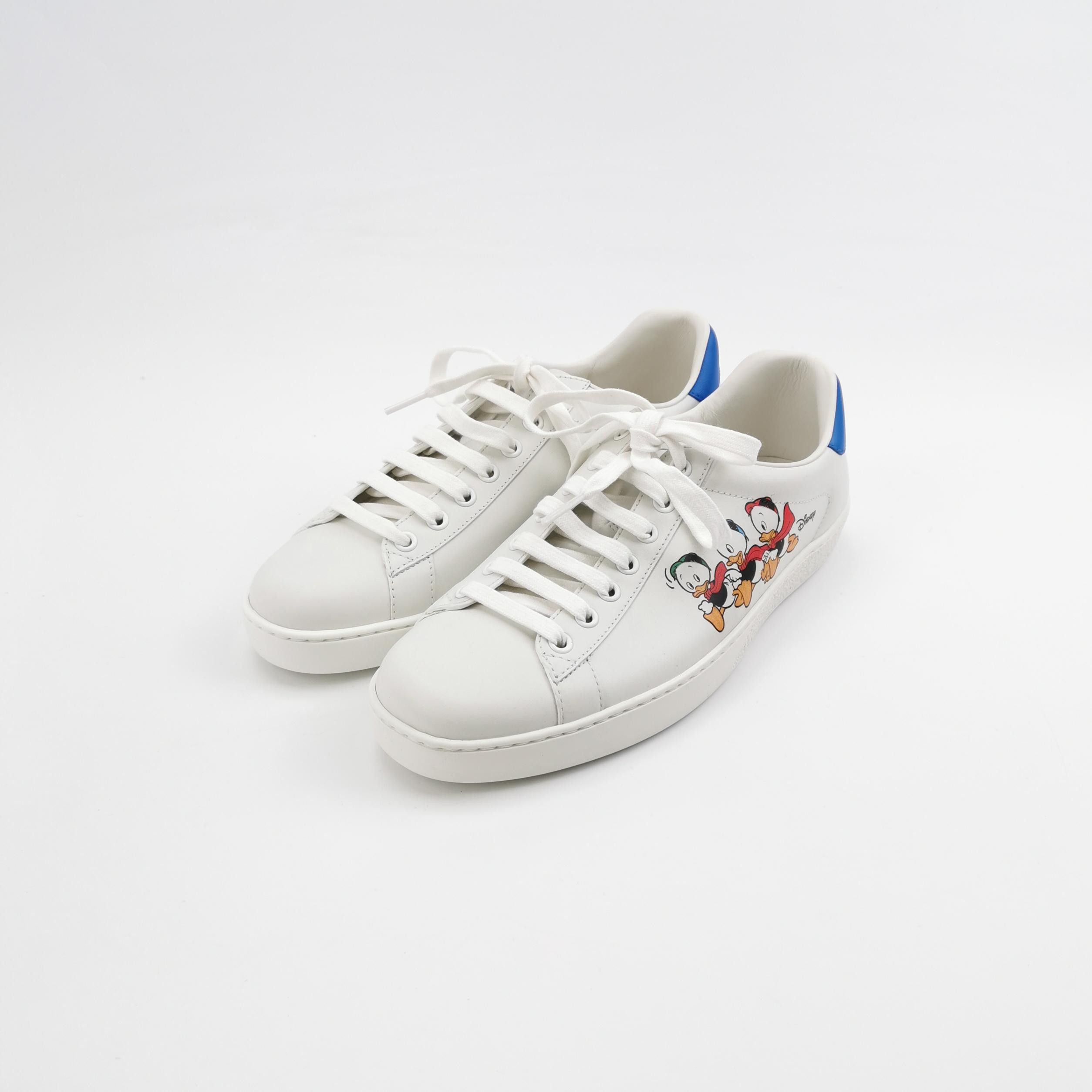 Gucci Gucci x Disney Donald Duck Ace Sneakers 40 Size US 7 / EU 40 - 3 Thumbnail
