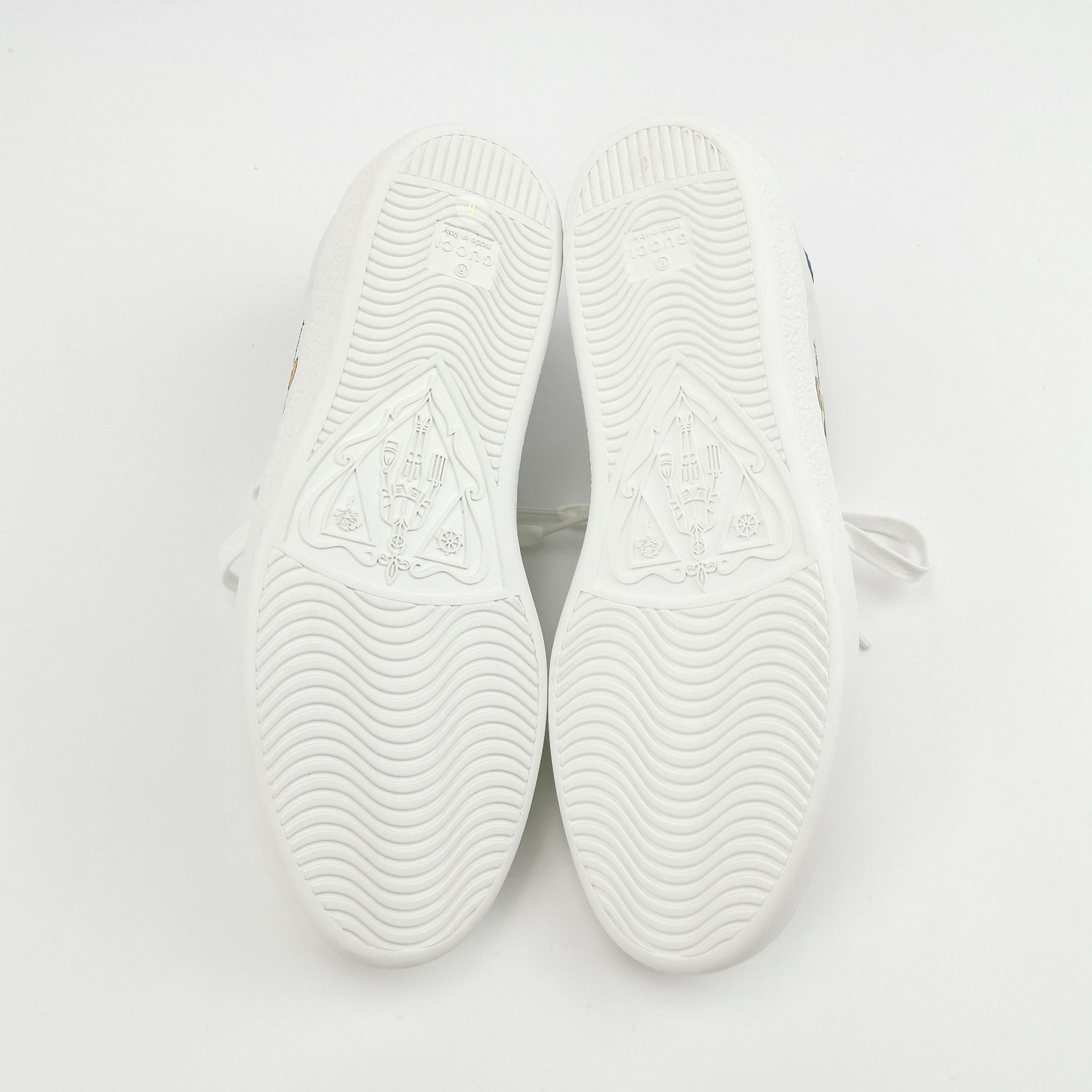 Gucci Gucci x Disney Donald Duck Ace Sneakers 40 Size US 7 / EU 40 - 6 Thumbnail