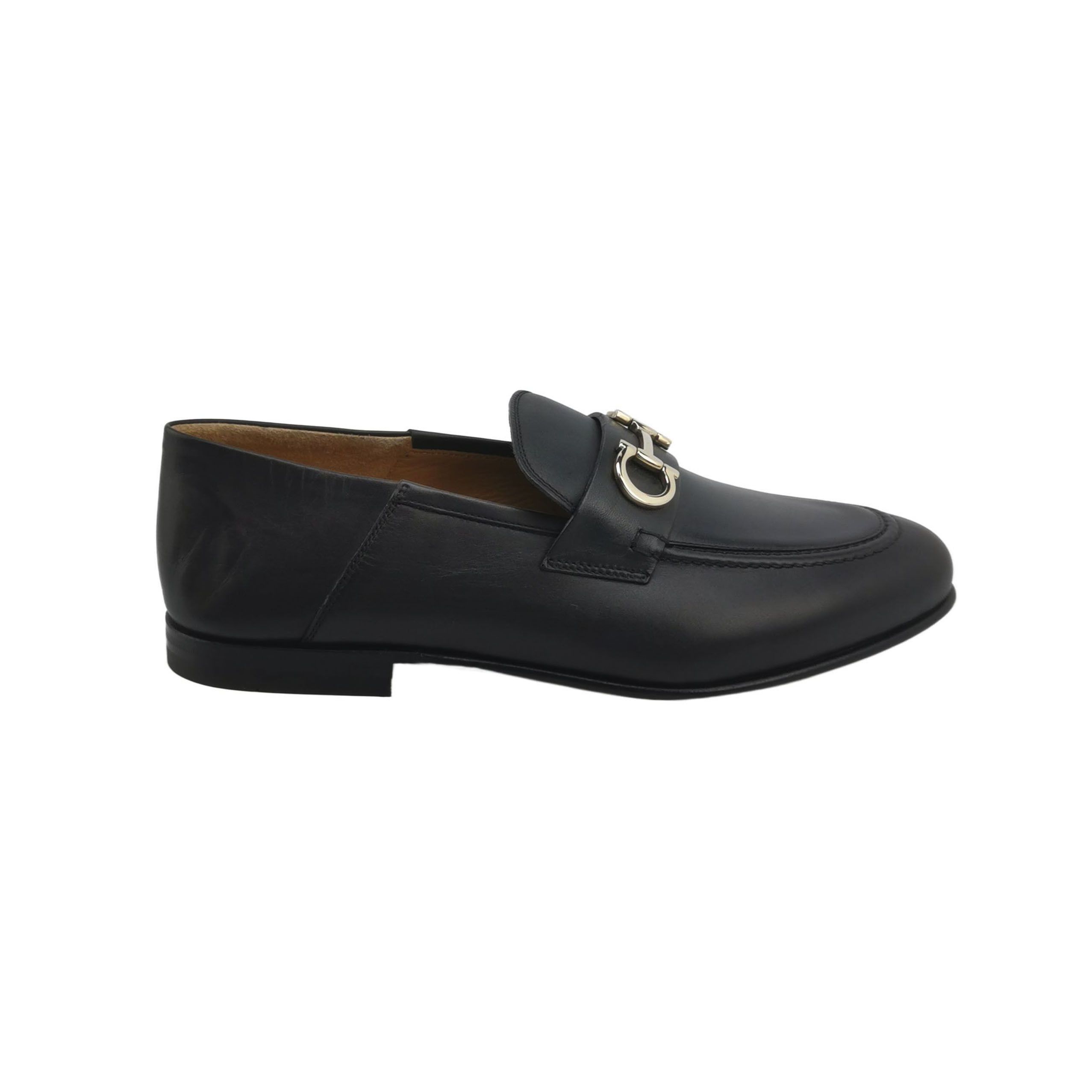 Salvatore Ferragamo Salvatore Ferragamo Gancini Buckle Leather Loafers 42 Size US 9 / EU 42 - 2 Thumbnail