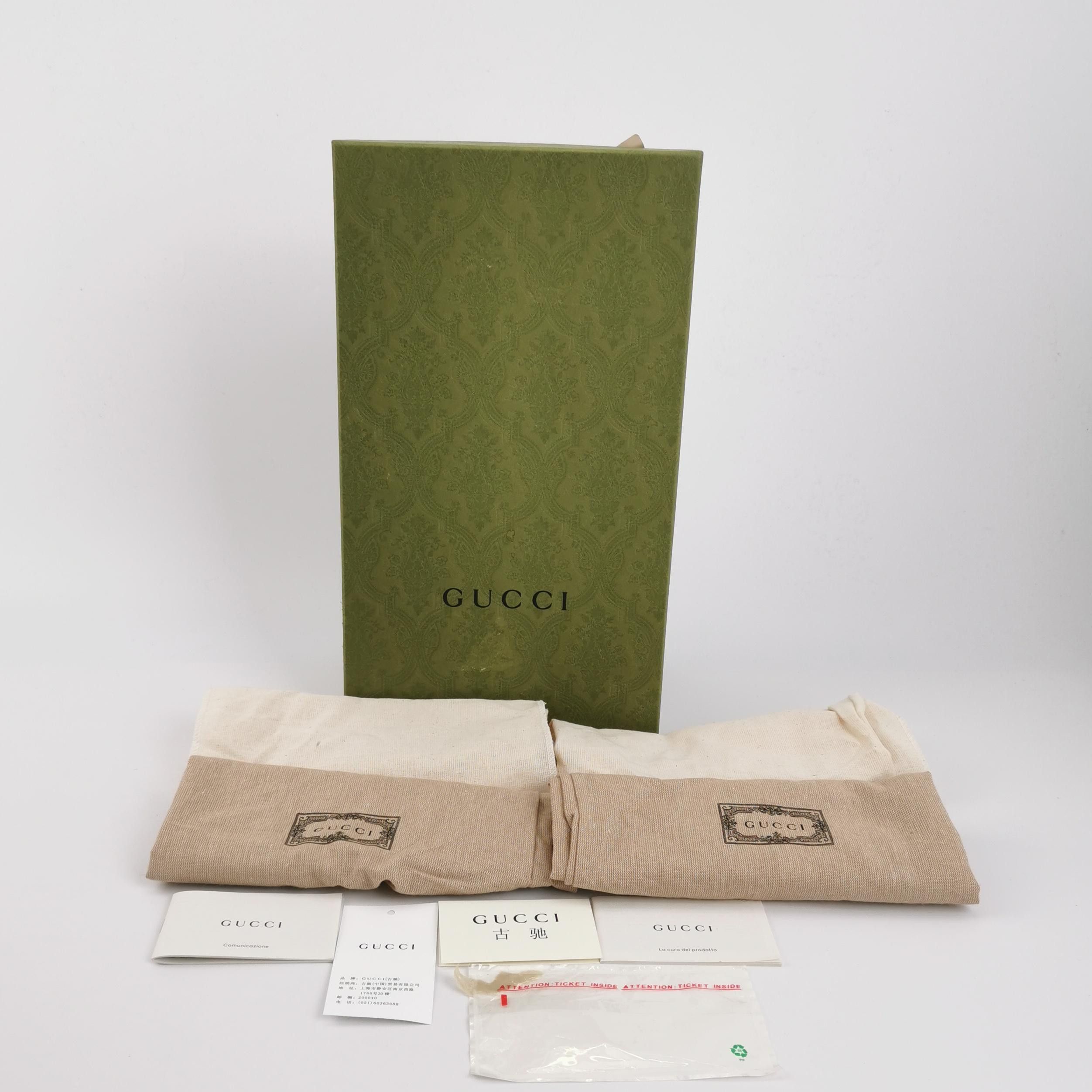 Gucci Gucci Yellow Suede Jordaan Horsebit Loafers US 7.5 Size US 7 / EU 40 - 7 Thumbnail