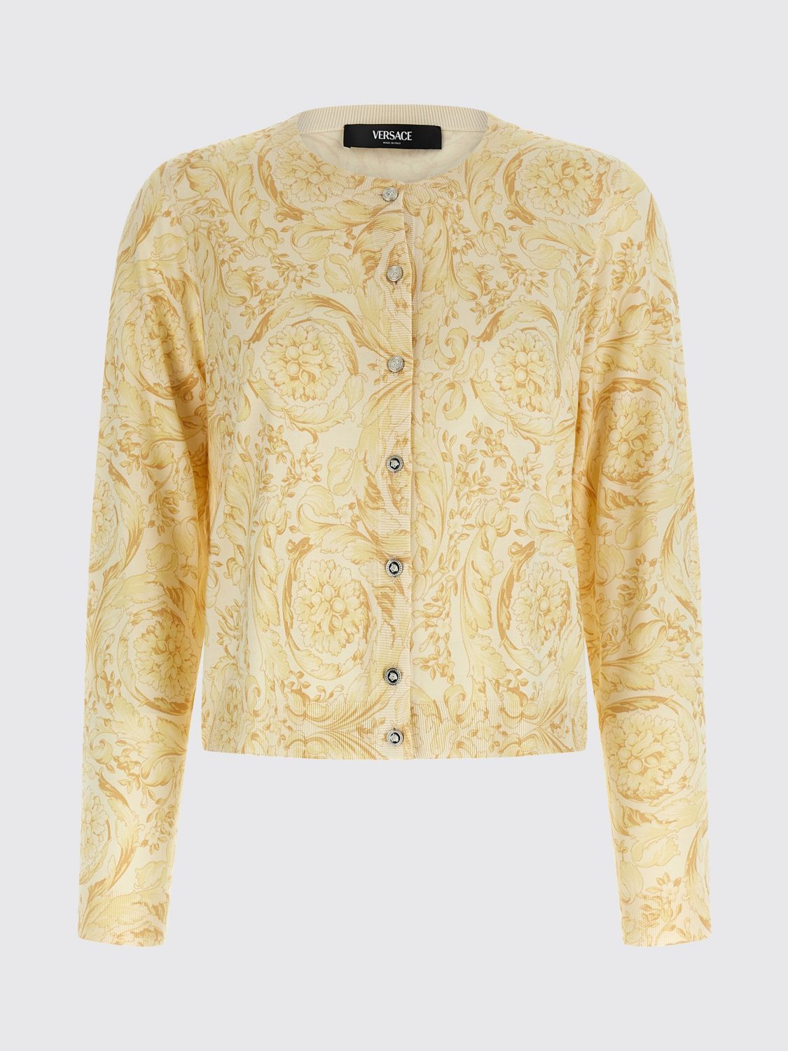 Versace Versace Sweater Woman Yellow Size M / US 6-8 / IT 42-44 - 2 Thumbnail