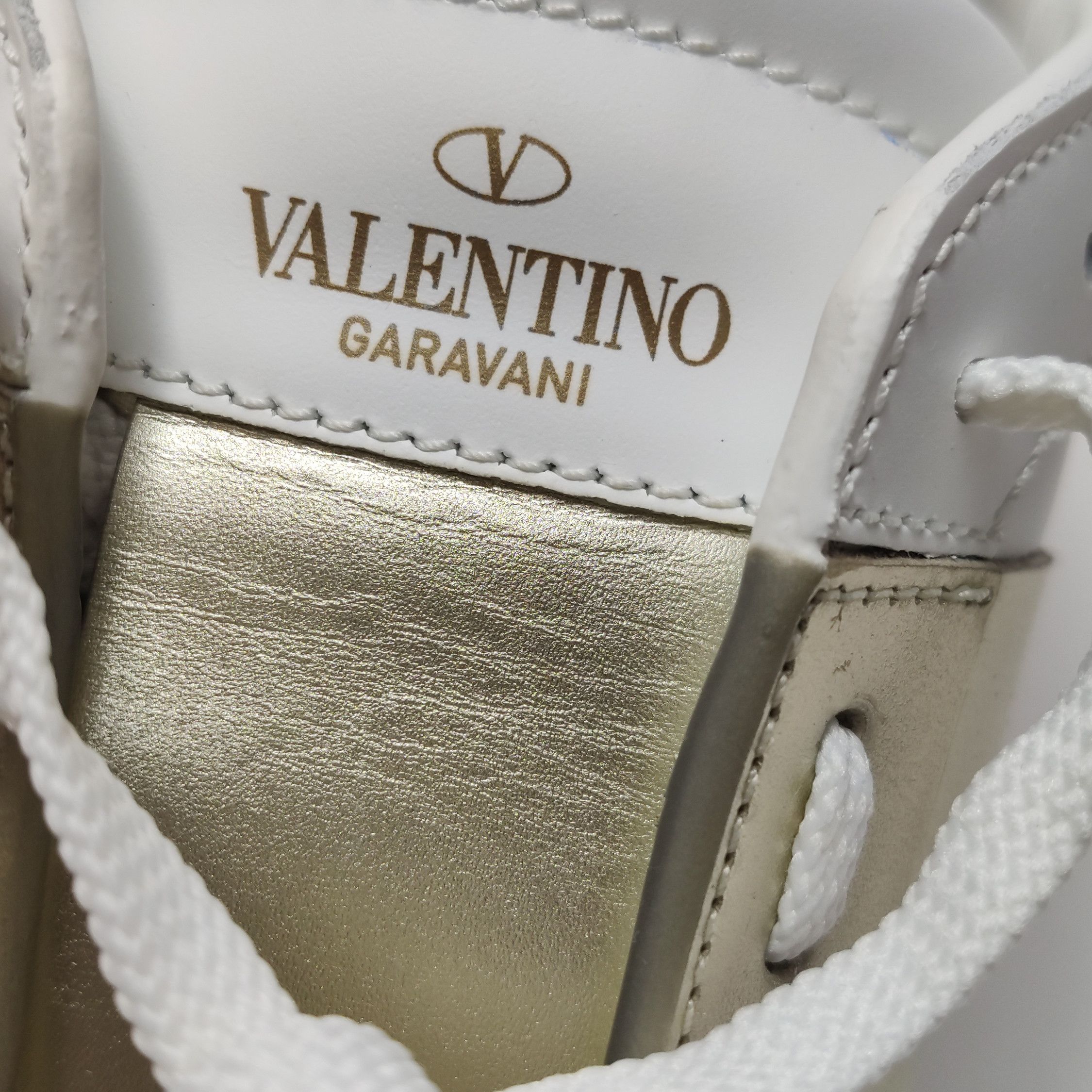 Valentino Valentino Open Rockstud Low-Top Sneakers 41.5 Size US 8 / EU 41 - 12 Thumbnail