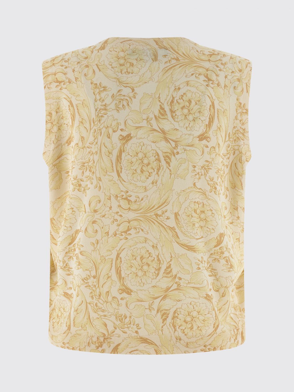 Versace Versace Sweater Woman Yellow Size S / US 4 / IT 40 - 3 Thumbnail