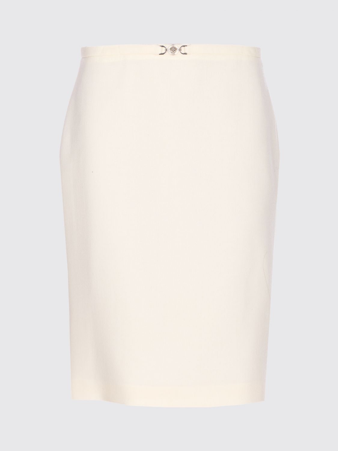 Versace Versace Skirt Woman White Size 30" / US 8 / IT 44 - 2 Thumbnail