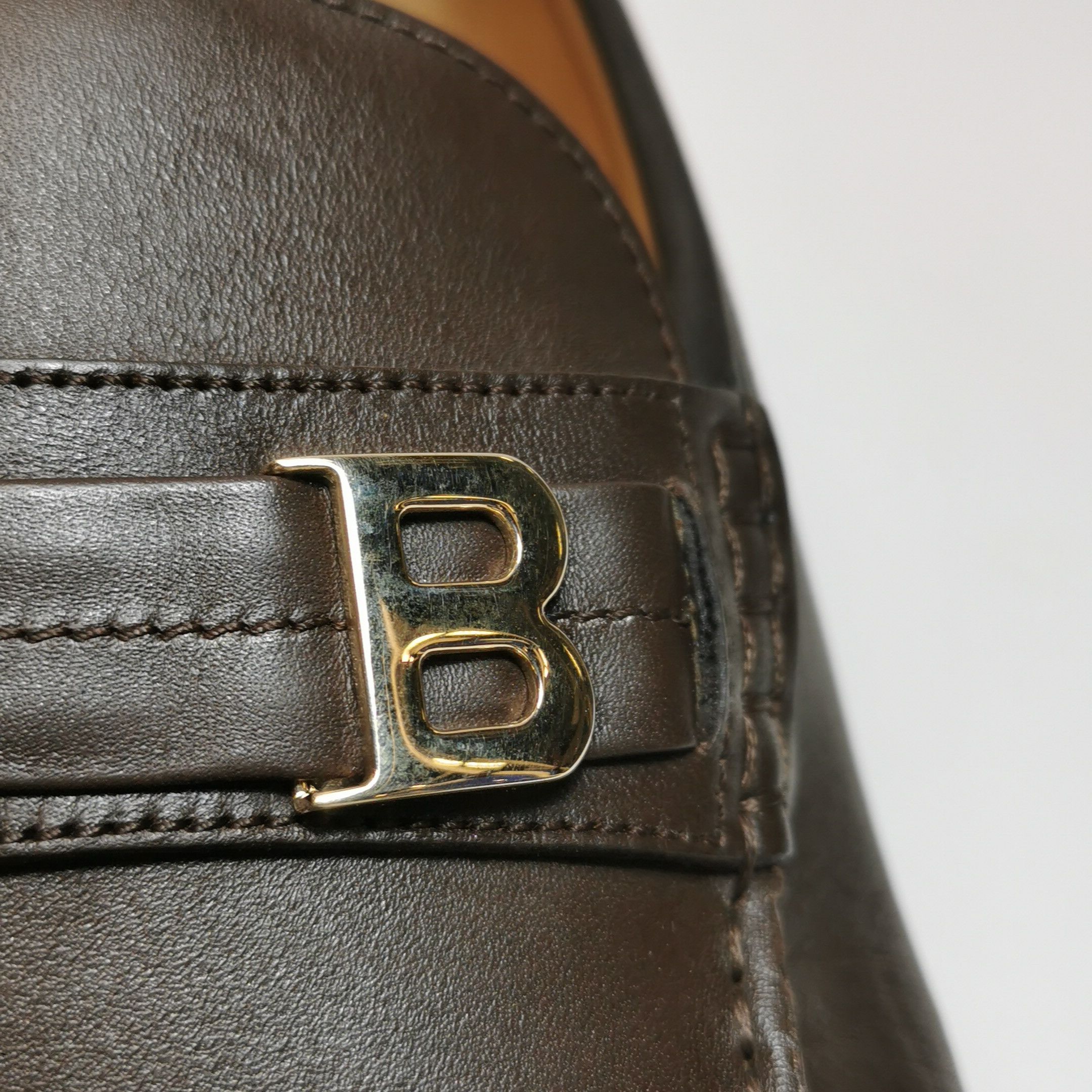 Bally Bally Brown Leather 'B' Logo Loafers US 9 Size US 9 / EU 42 - 13 Thumbnail