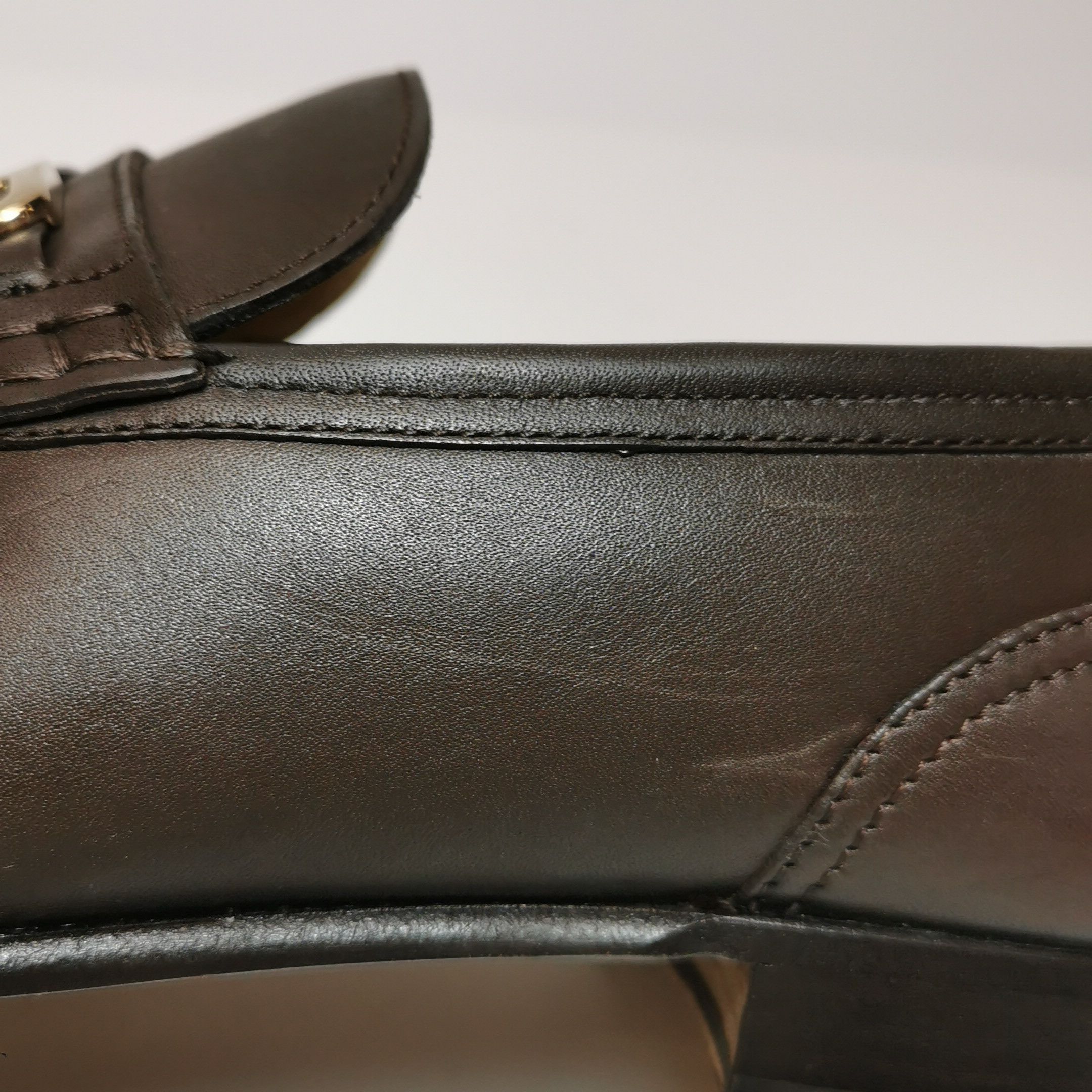 Bally Bally Brown Leather 'B' Logo Loafers US 9 Size US 9 / EU 42 - 8 Thumbnail
