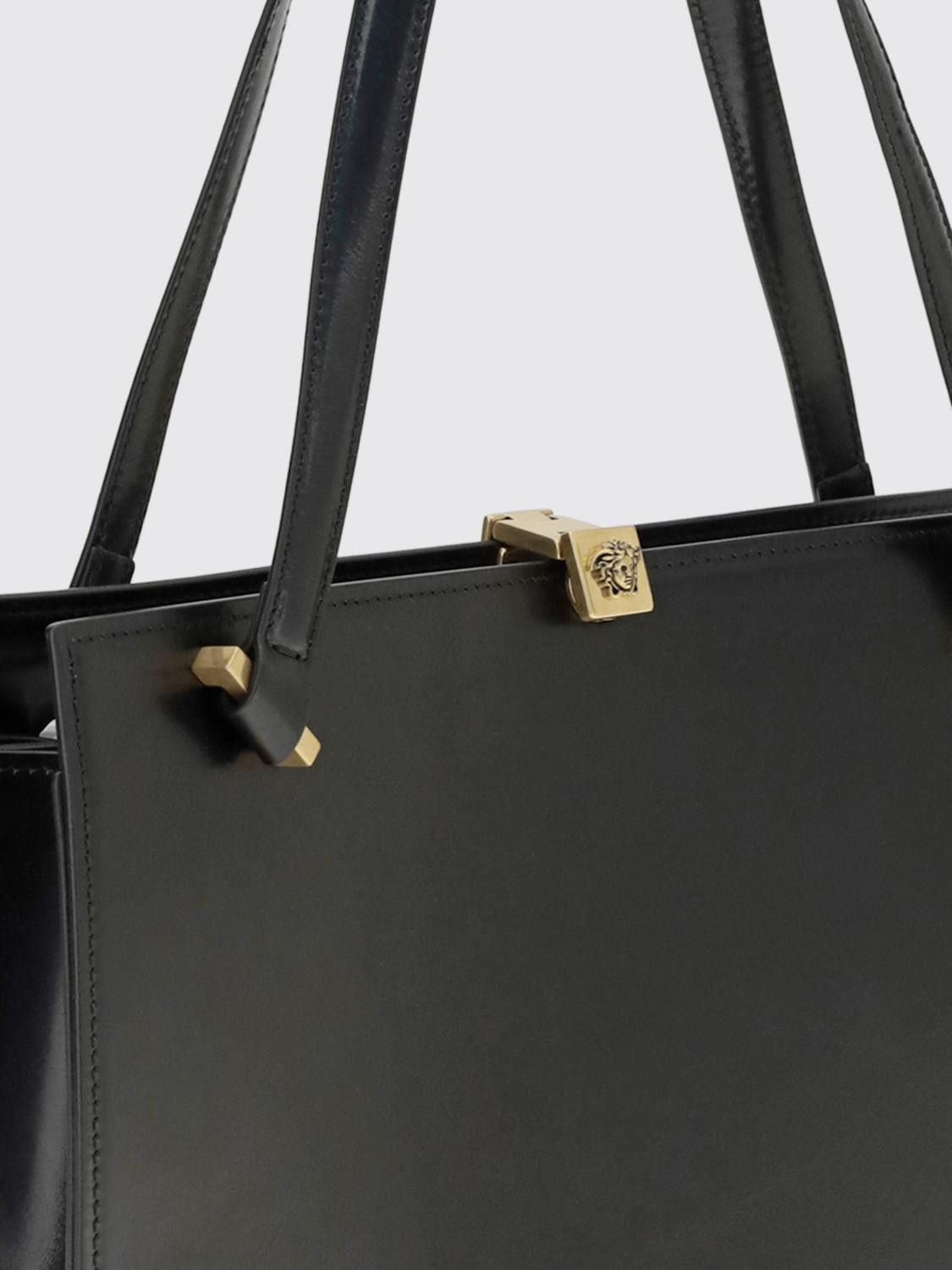 Versace Versace Shoulder Bag Woman Black Size ONE SIZE - 3 Thumbnail