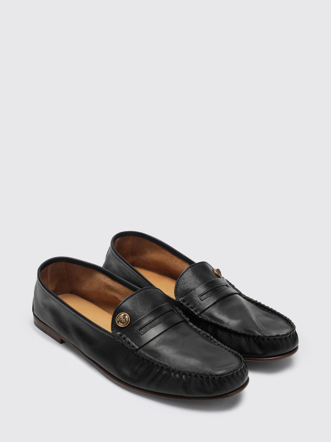 Versace Versace Loafers Men Black Size US 10 / EU 43 - 2 Thumbnail