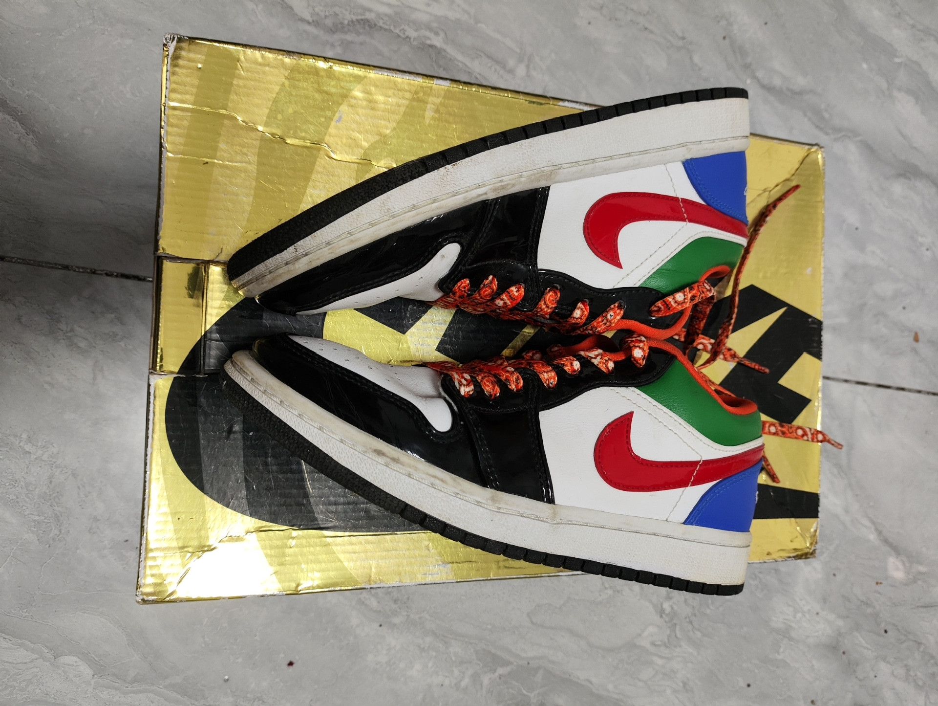 Jordan Brand Jordan Brand Black Hitop Sneakers us_6-5 Women Size US 6.5 / IT 36.5 - 4 Thumbnail
