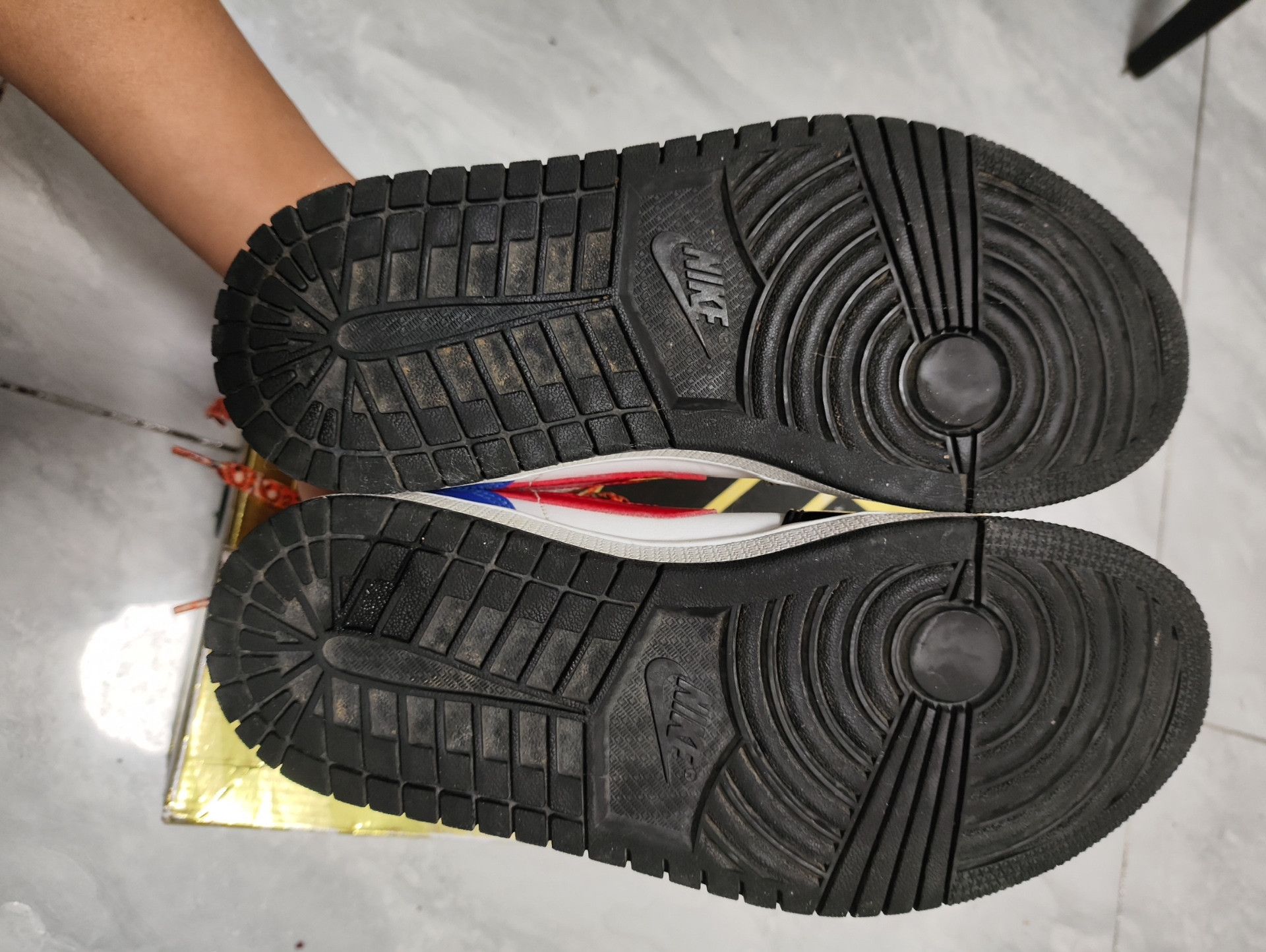 Jordan Brand Jordan Brand Black Hitop Sneakers us_6-5 Women Size US 6.5 / IT 36.5 - 6 Thumbnail