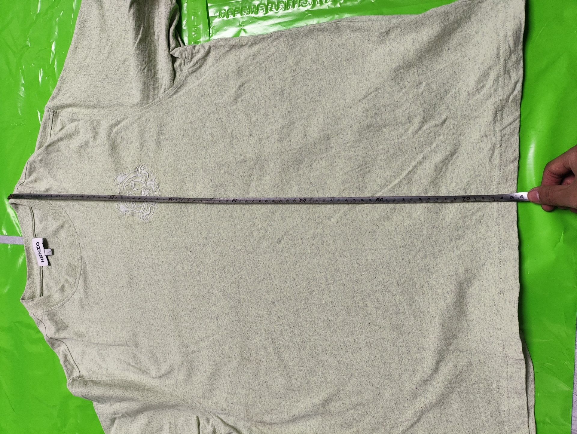 Kenzo Kenzo Tiger Printed Green T-Shirt xxs Men Size US XXS / EU 40 - 7 Thumbnail