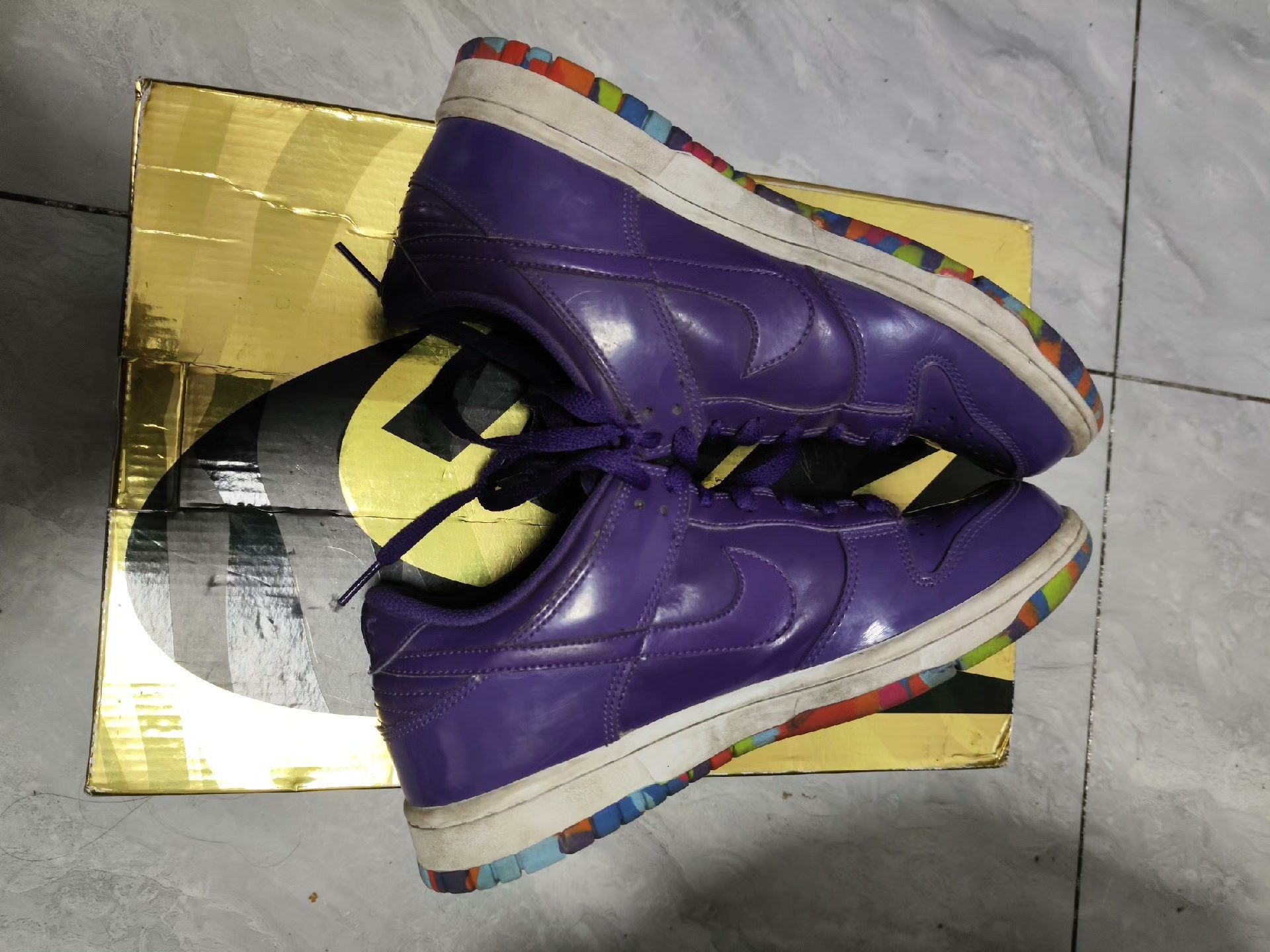 Nike Nike DUNK Rare Purple Lowtop Sneakers 5 Men Size US 5 / EU 37 - 4 Thumbnail