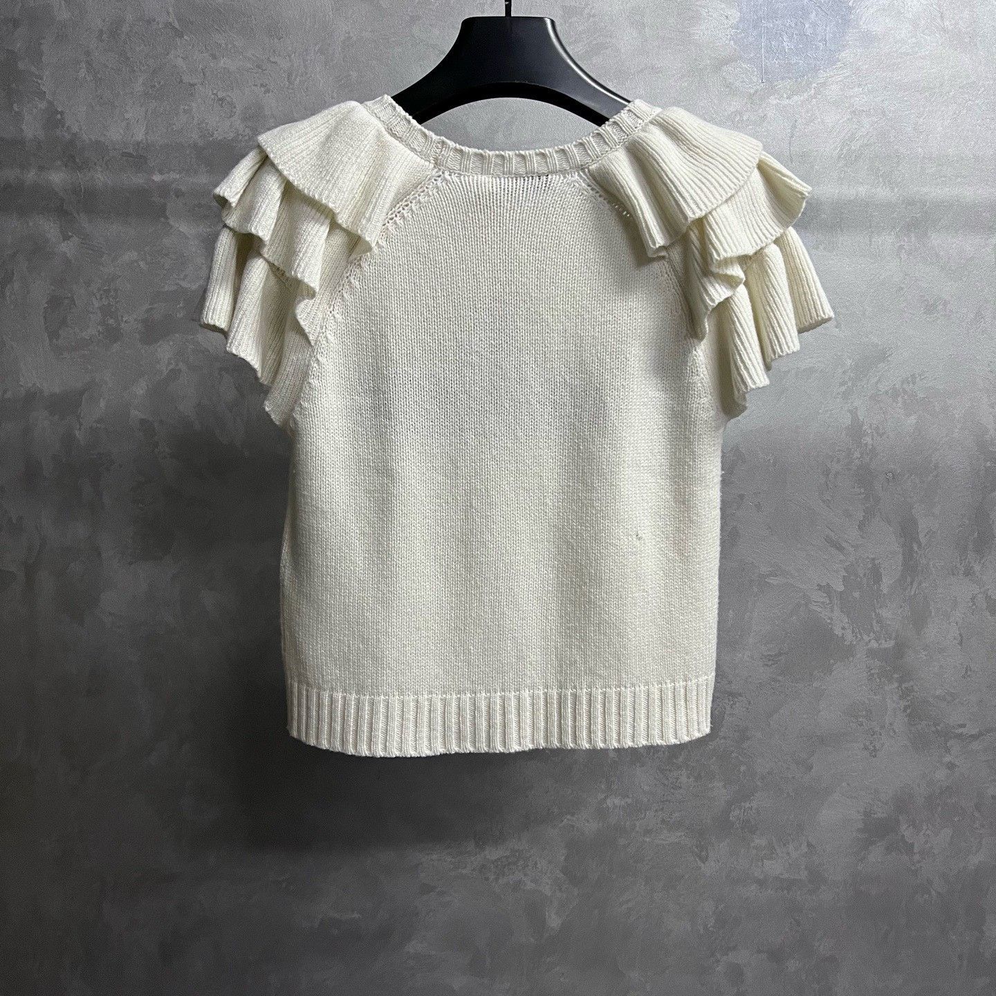 Dior Dior Retro White Sweater us_2 Women Size XS / US 0-2 / IT 36-38 - 5 Thumbnail