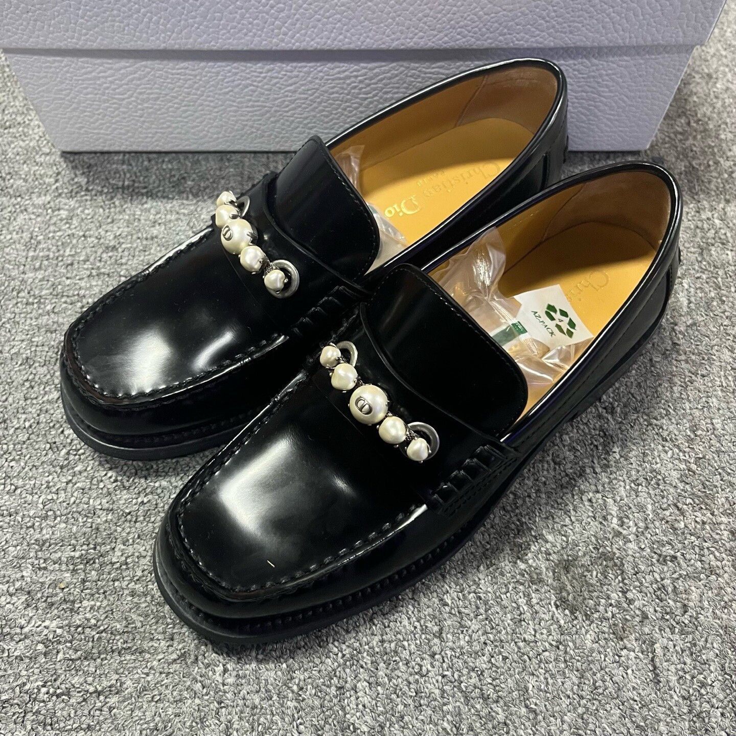 Dior Dior Leather Black Lowtop Sneakers us_7 Women Size US 7 / IT 37 - 2 Thumbnail