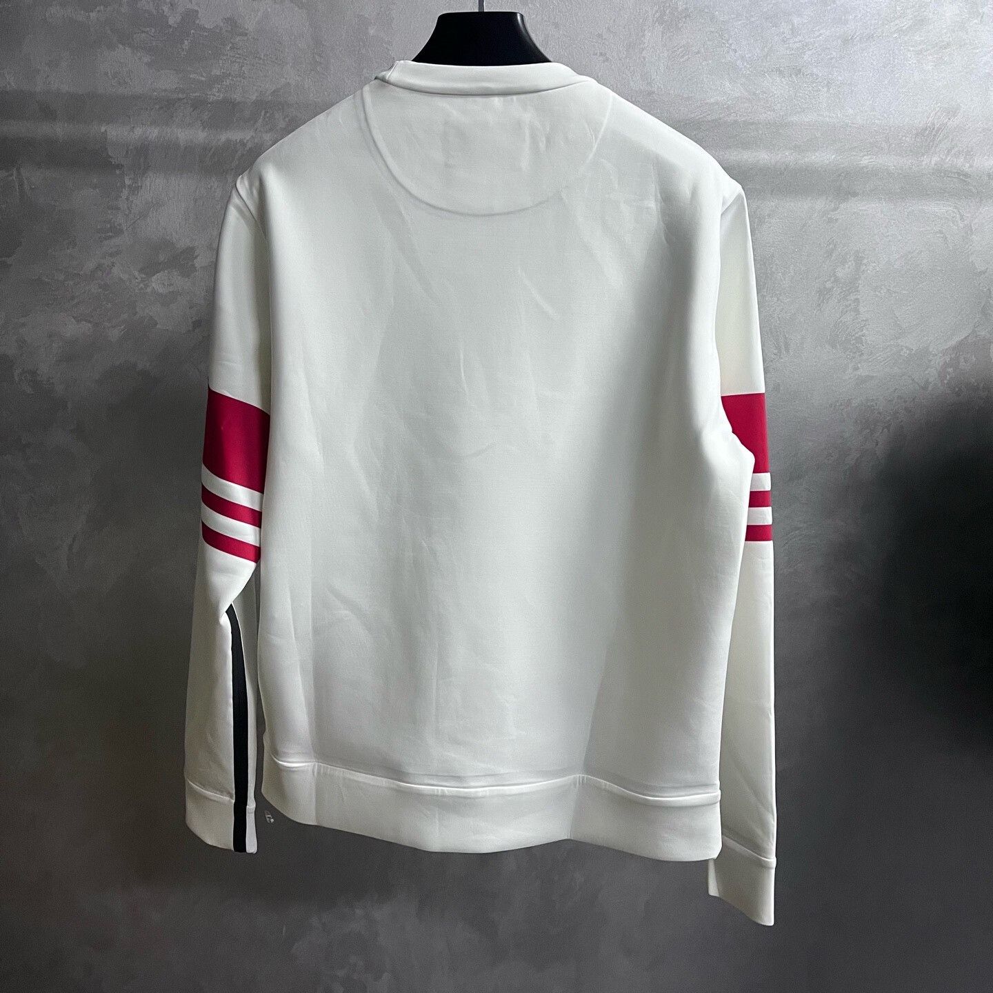 Prada Prada Retro Striped White Hoodie xl Men Size US XL / EU 56 / 4 - 5 Thumbnail