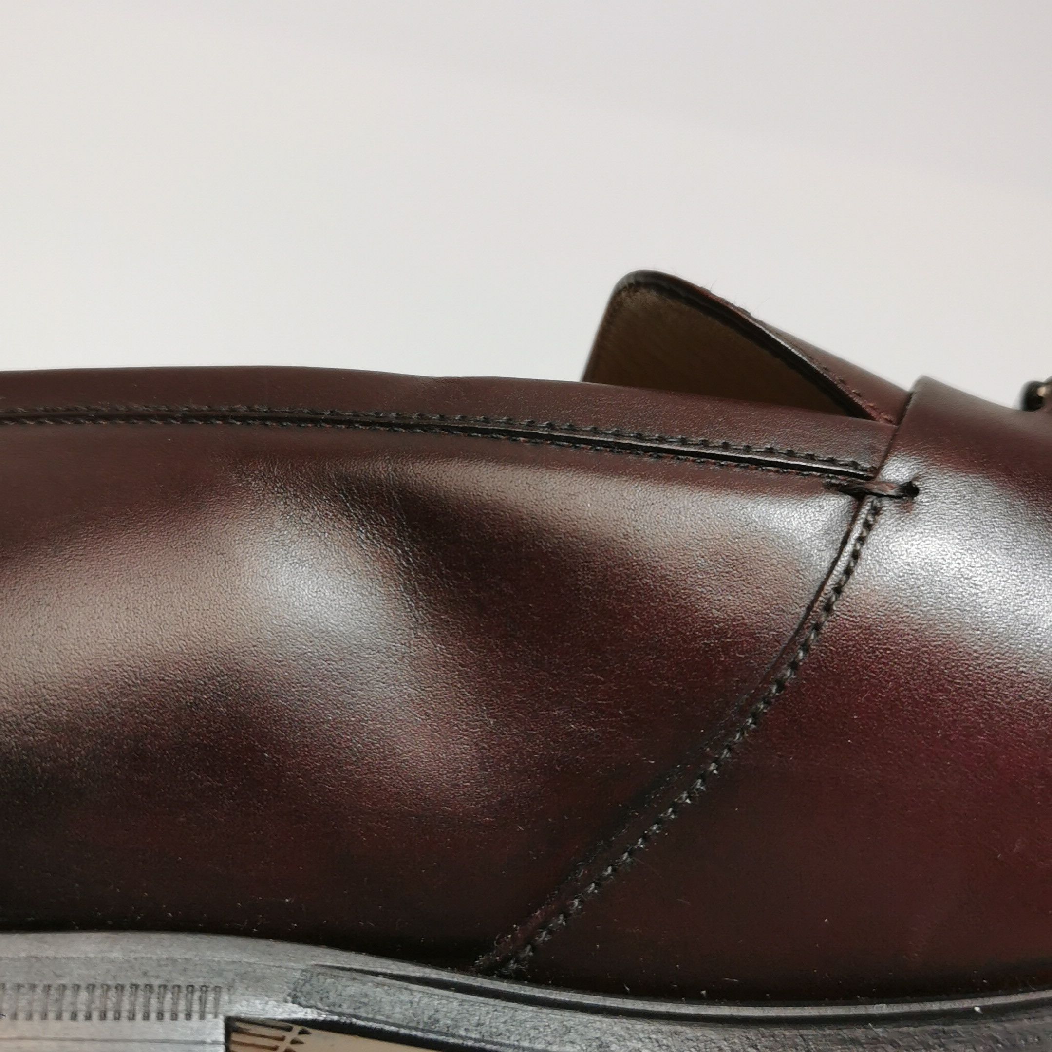 Bally Bally Burnished Leather B-Chain Loafers 43 Size US 10 / EU 43 - 15 Thumbnail