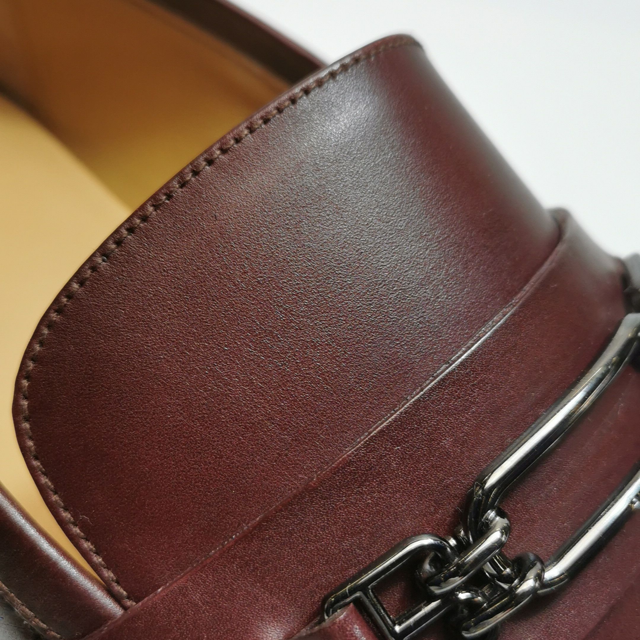 Bally Bally Burnished Leather B-Chain Loafers 43 Size US 10 / EU 43 - 8 Thumbnail