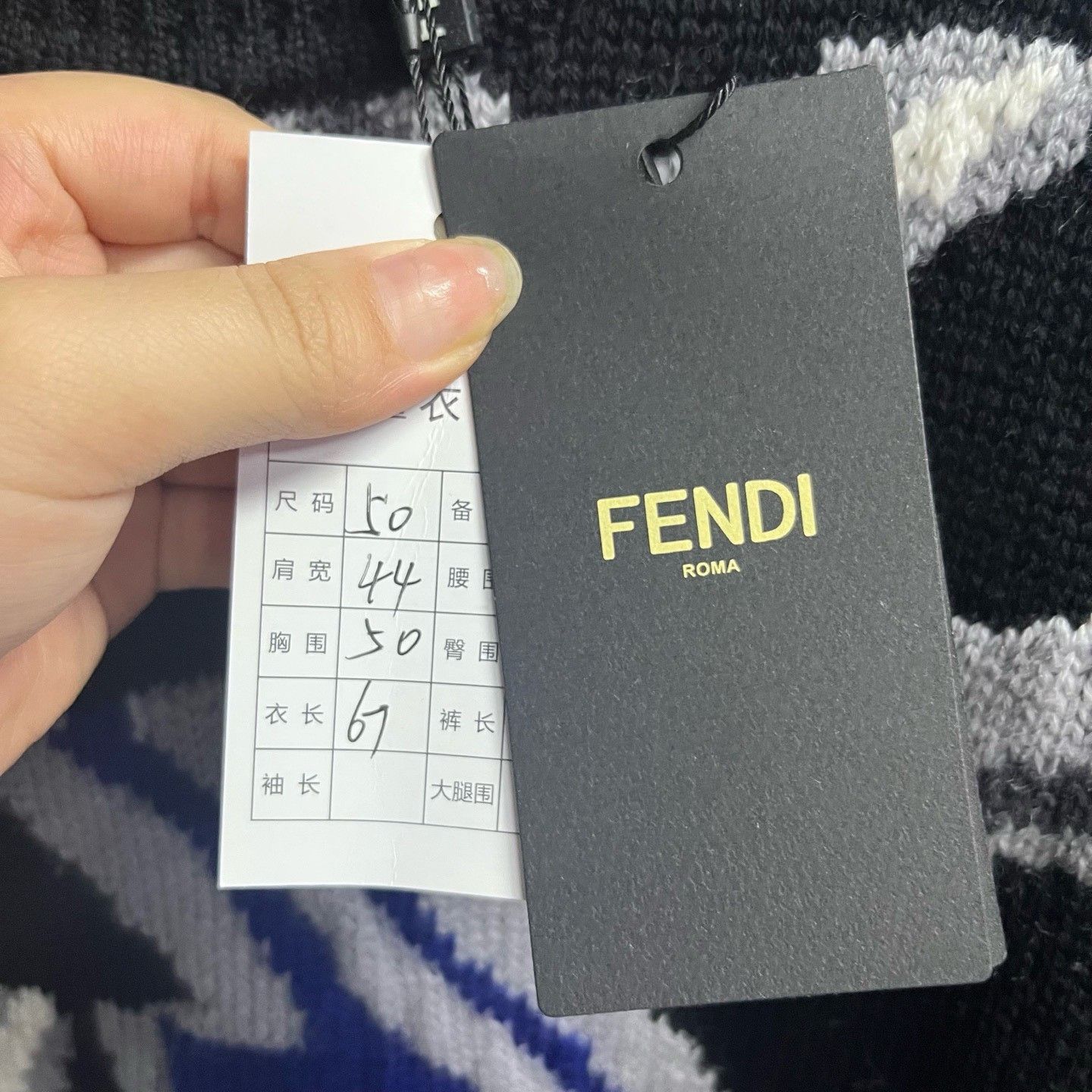 Fendi Fendi Wool Multi Sweater xxs Men Size US XXS / EU 40 - 3 Thumbnail