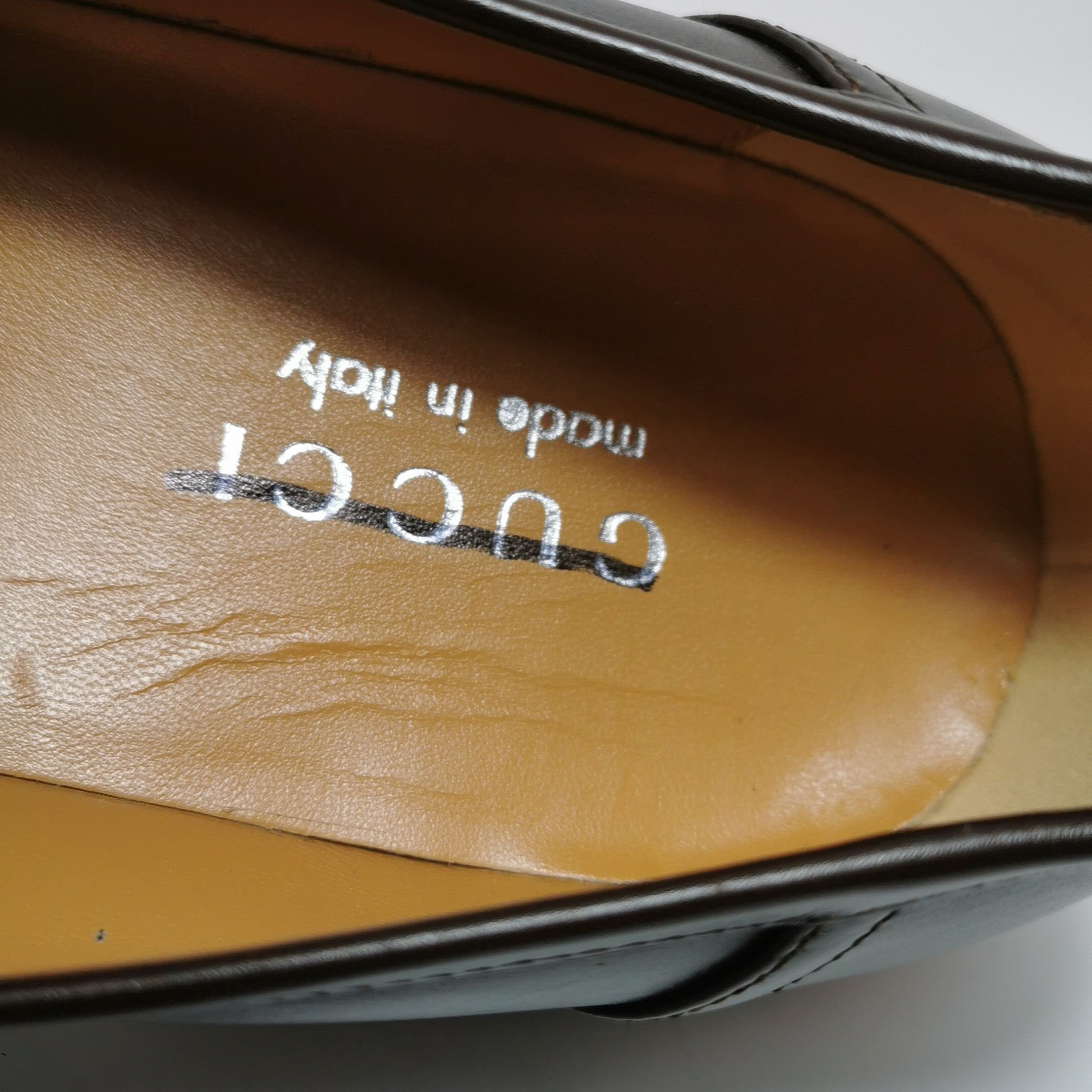 Gucci Gucci Interlocking G Leather Loafers Size 8 Size US 9 / EU 42 - 15 Thumbnail