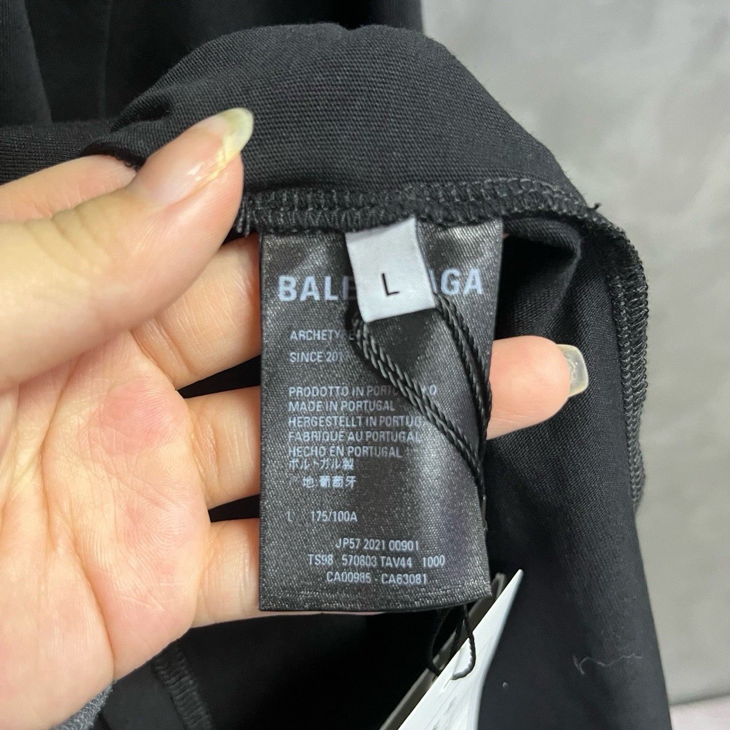 Balenciaga Balenciaga Casual Printed Black T-Shirt m Men Size US M / EU 48-50 / 2 - 4 Thumbnail