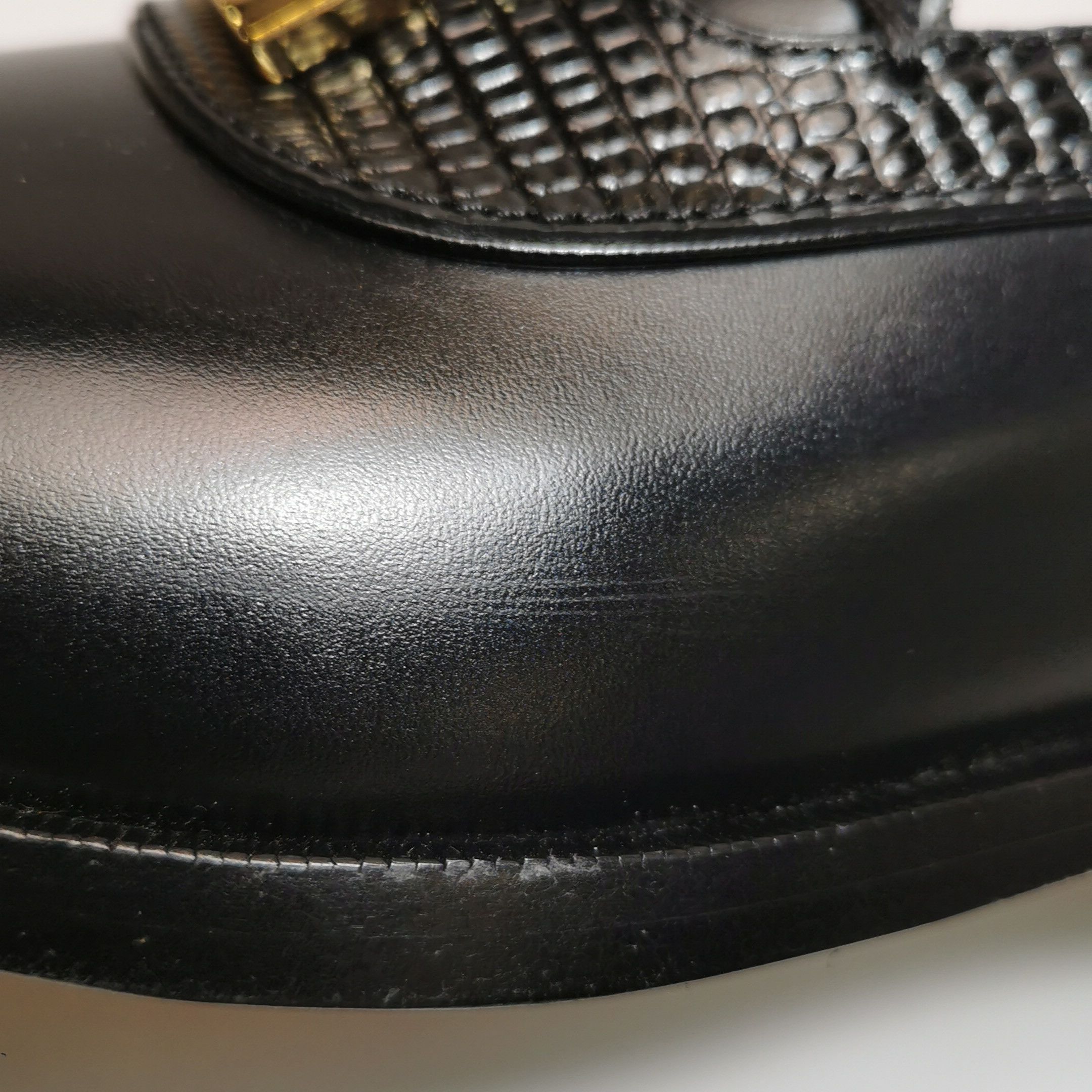 Gucci Gucci G Logo Leather Loafers 6.5 Size US 7 / EU 40 - 8 Thumbnail