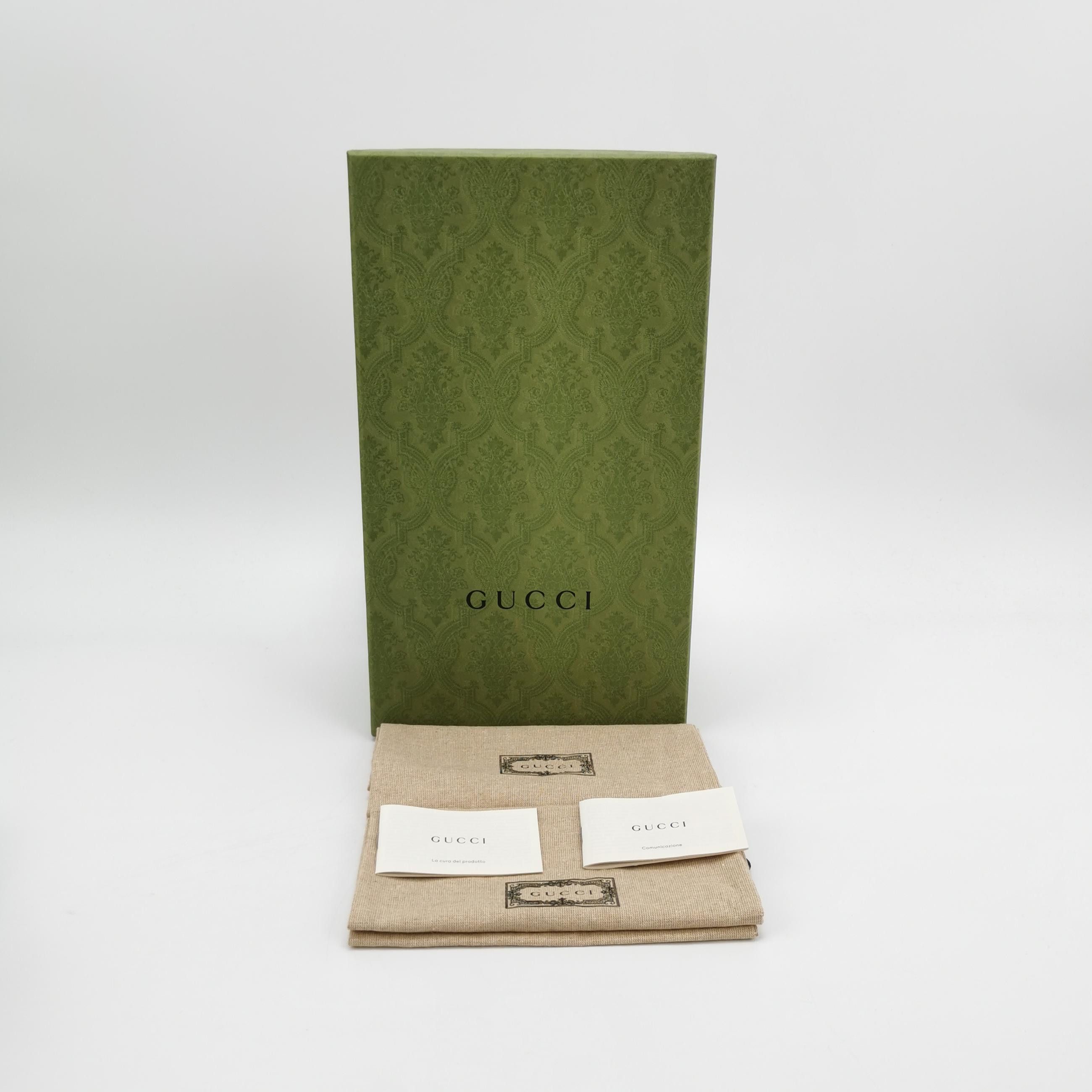 Gucci Gucci Logo Elastic Strap Ace Sneakers 44.5 Size US 11 / EU 44 - 7 Thumbnail