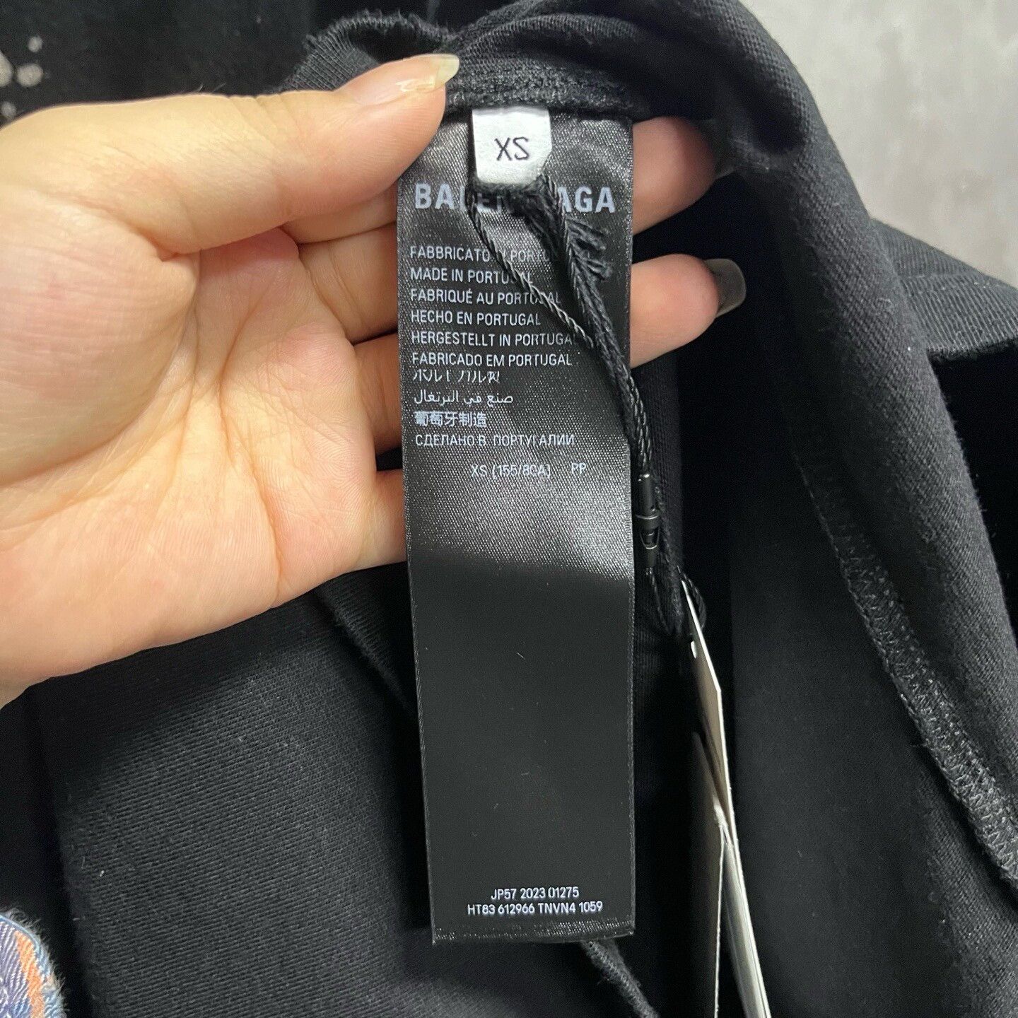 Balenciaga Balenciaga Printed Black T-Shirt xs Men Size US XS / EU 42 / 0 - 3 Thumbnail