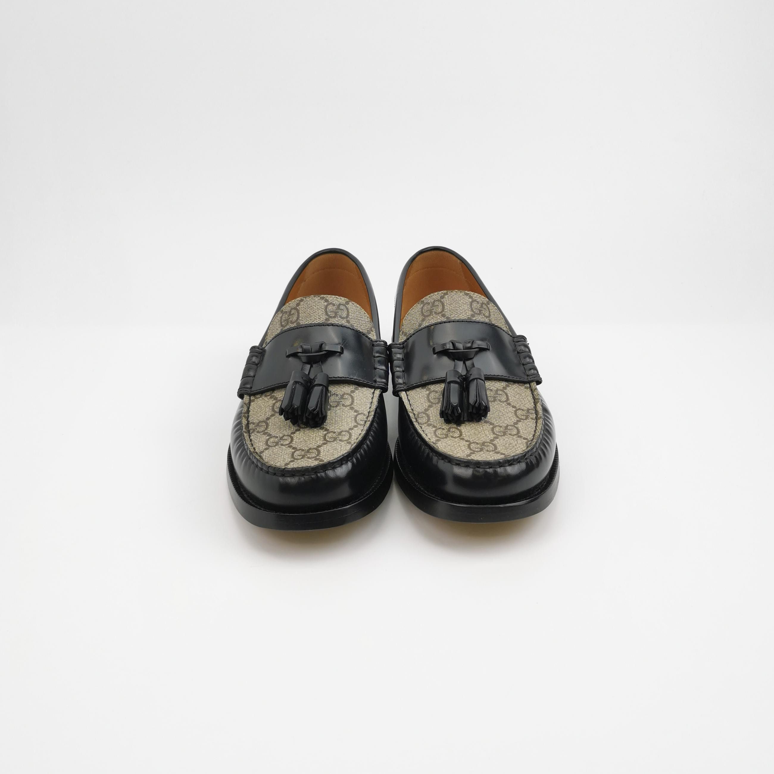 Gucci Gucci GG Monogram Tassel Loafers Size 39 Size US 6 / EU 39 - 4 Thumbnail