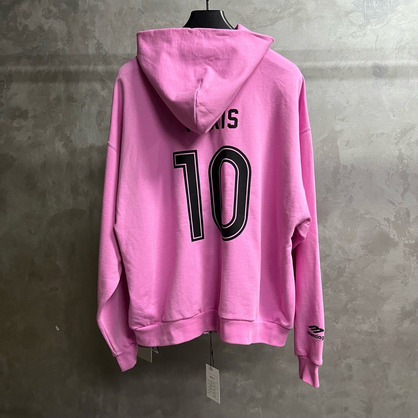 Balenciaga Balenciaga Printed Hoodie s Men Size US S / EU 44-46 / 1 - 5 Thumbnail