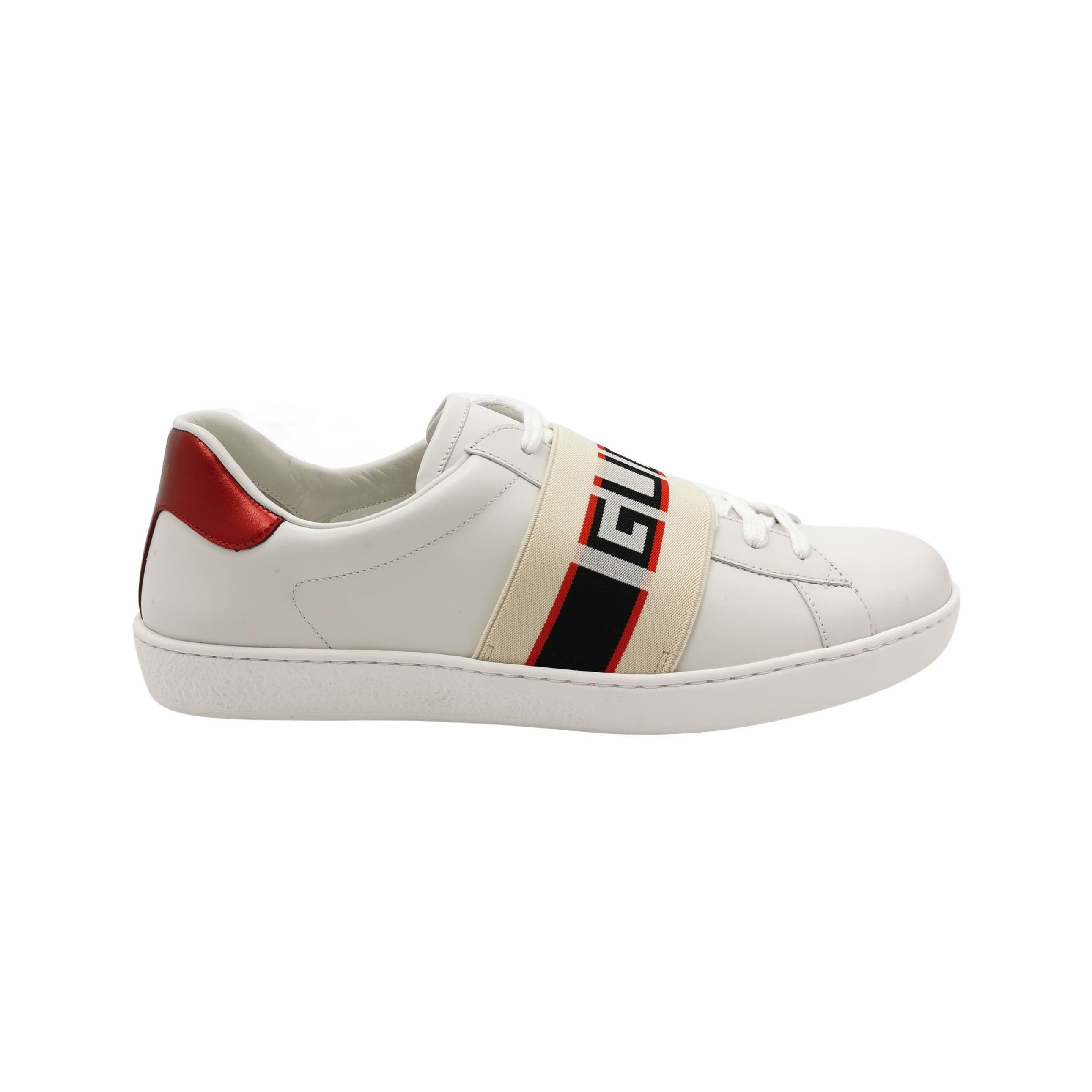 Gucci Gucci Ace Logo Strap Low-Top Sneakers EU 42 Size US 9 / EU 42 - 2 Thumbnail
