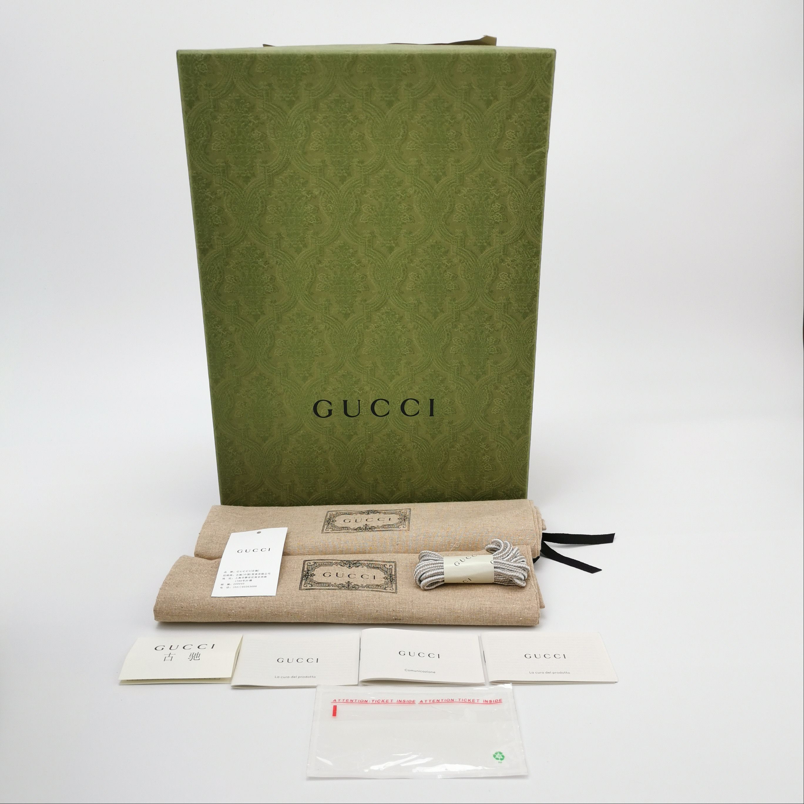 Gucci Gucci Run Interlocking G Low-Top Sneakers Size 12 Size US 12 / EU 45 - 7 Thumbnail