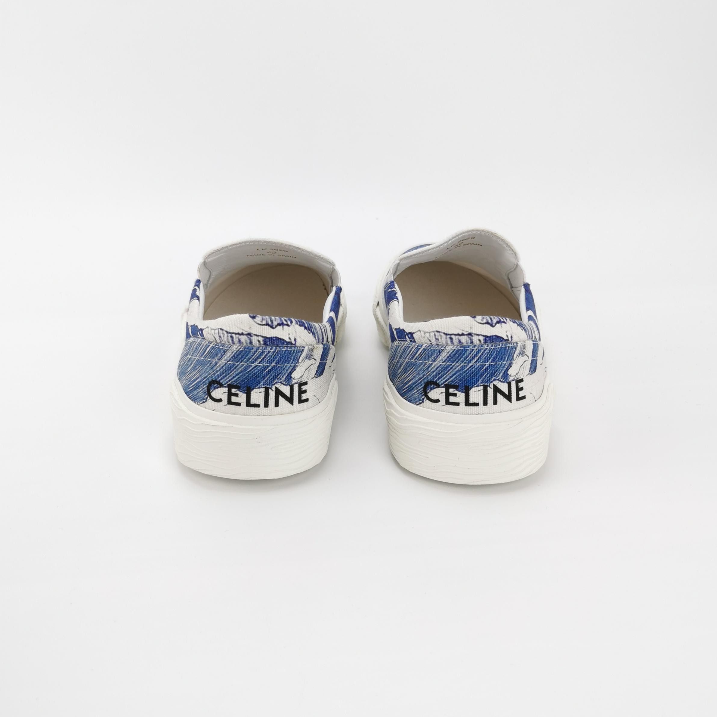 Celine Celine Elliot Waves Canvas Slip-Ons 42 Size US 9 / EU 42 - 5 Thumbnail