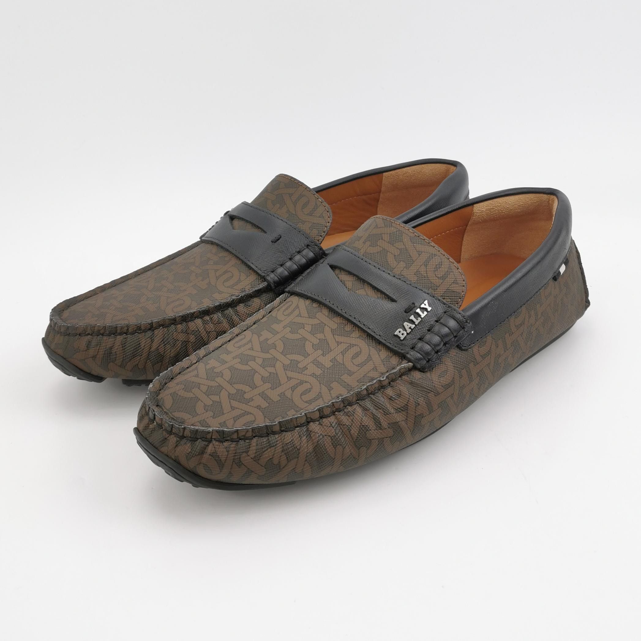 Bally Bally Monogram Leather Driving Loafers 40 Size US 7 / EU 40 - 3 Thumbnail