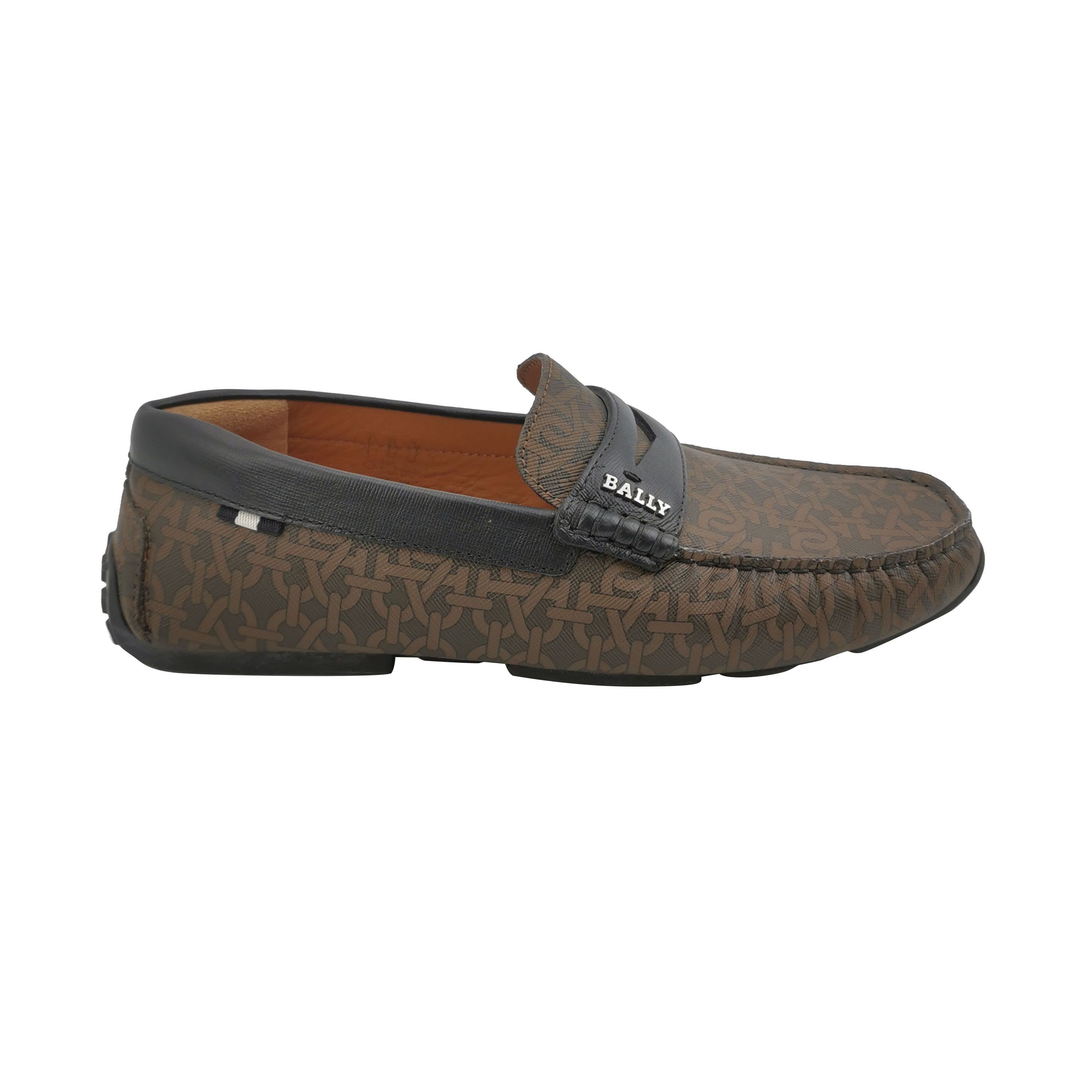 Bally Bally Monogram Leather Driving Loafers 40 Size US 7 / EU 40 - 2 Thumbnail