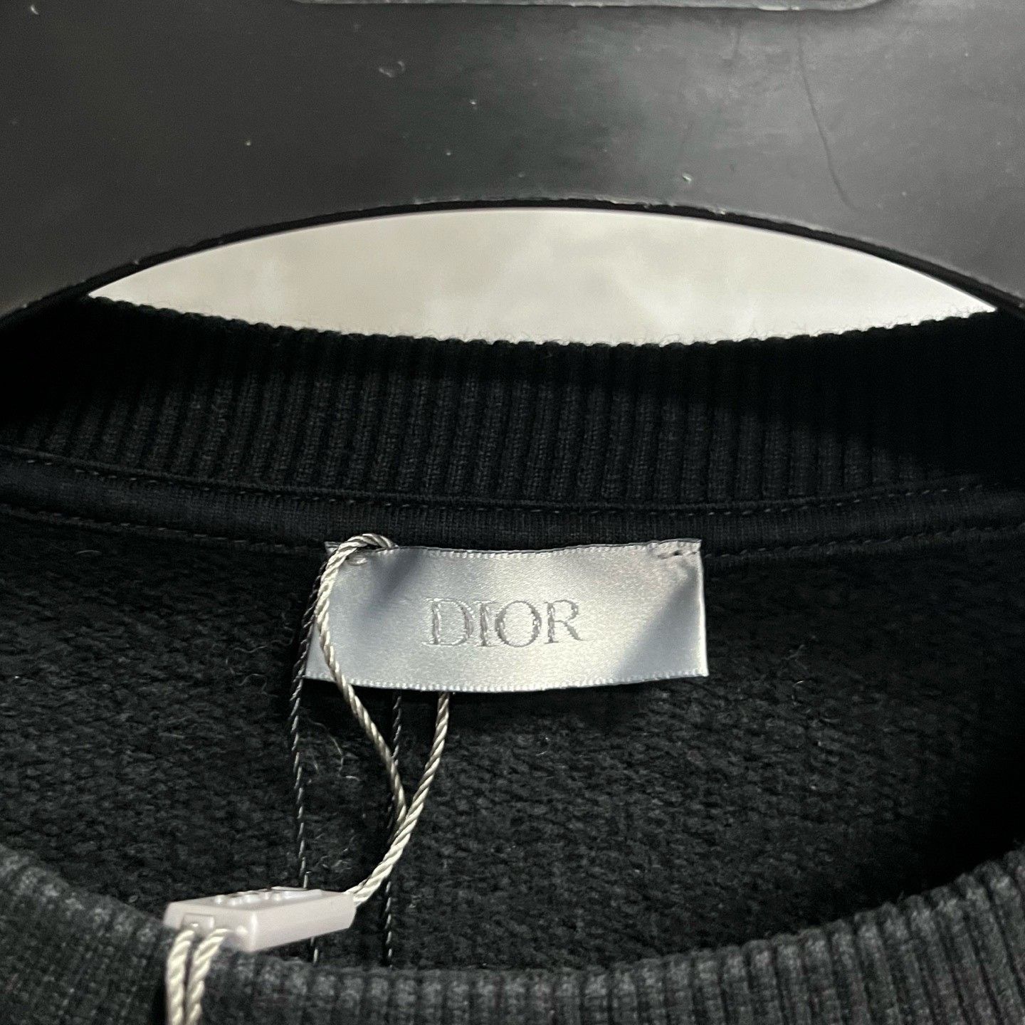 Dior Dior Black Hoodie l Men Size US L / EU 52-54 / 3 - 2 Thumbnail