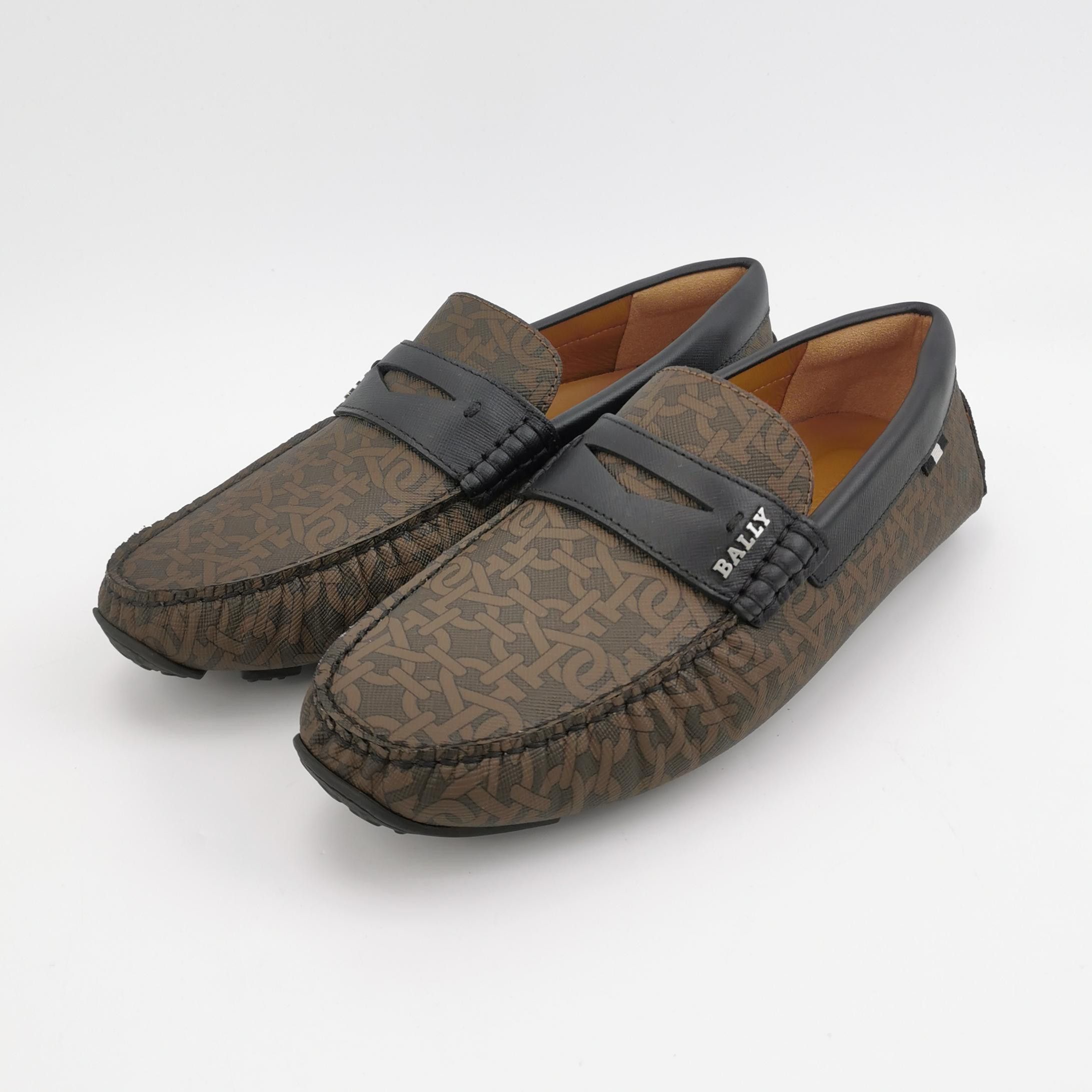 Bally Bally Monogram Leather Driving Shoes EU 39.5 Size US 6 / EU 39 - 3 Thumbnail