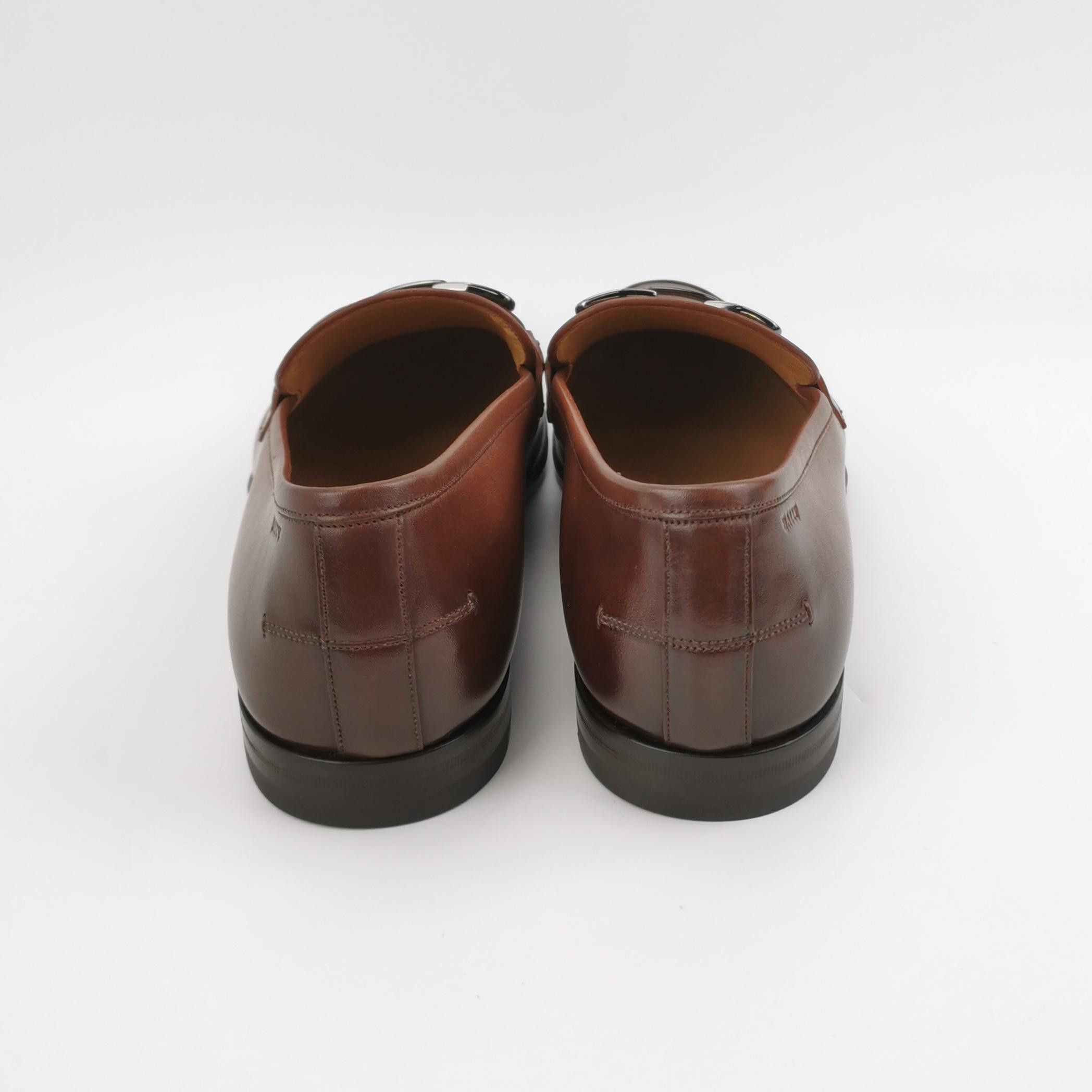 Bally Bally Metal Logo Leather Loafers Size 43 Size US 10 / EU 43 - 5 Thumbnail