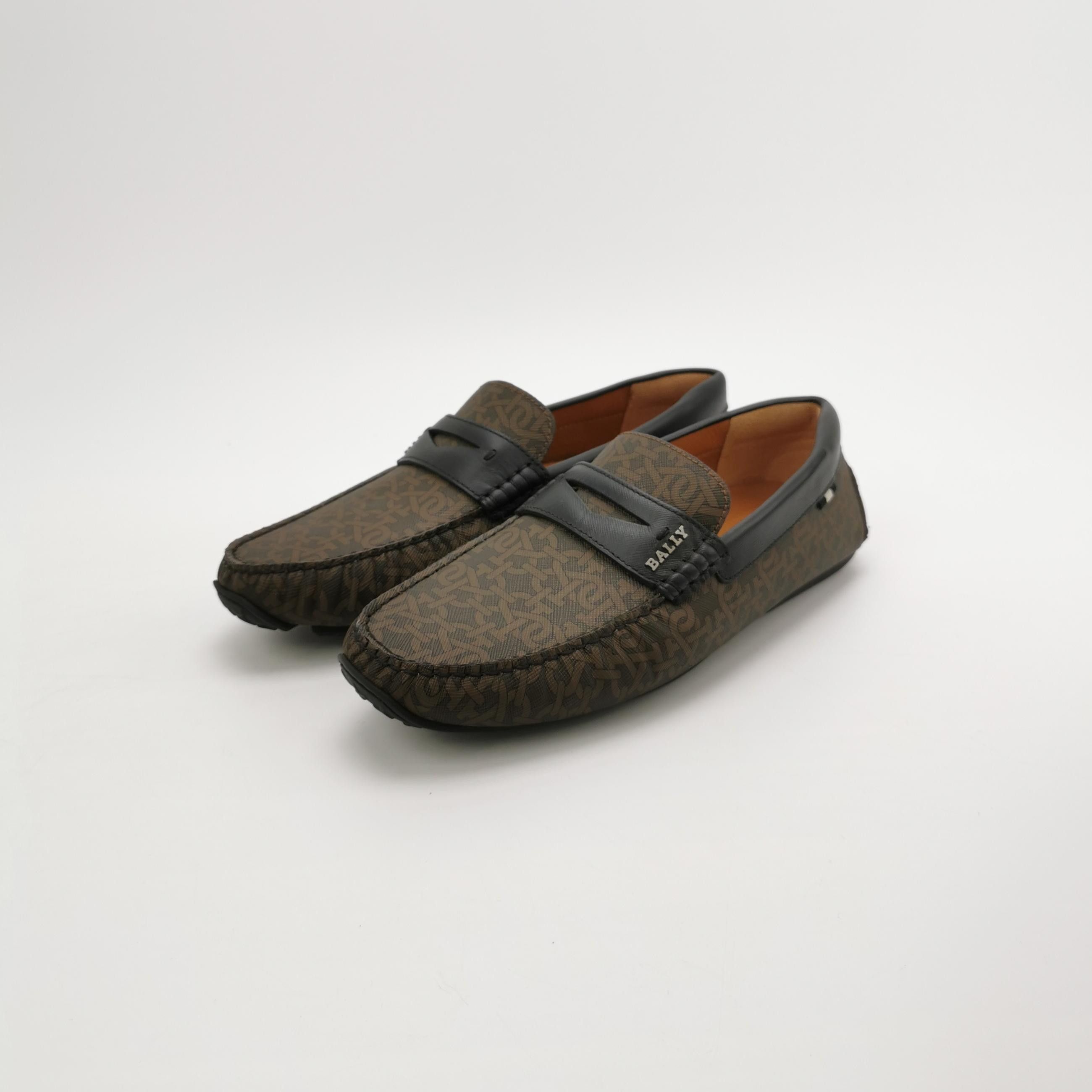 Bally Bally Monogram Calfskin Driving Shoes 41.5 Size US 8 / EU 41 - 3 Thumbnail