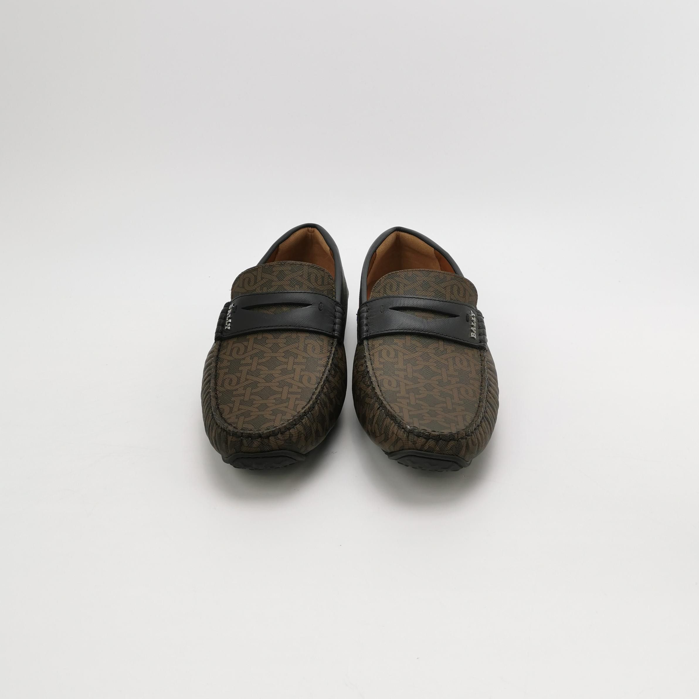 Bally Bally Monogram Calfskin Driving Shoes 41.5 Size US 8 / EU 41 - 4 Thumbnail