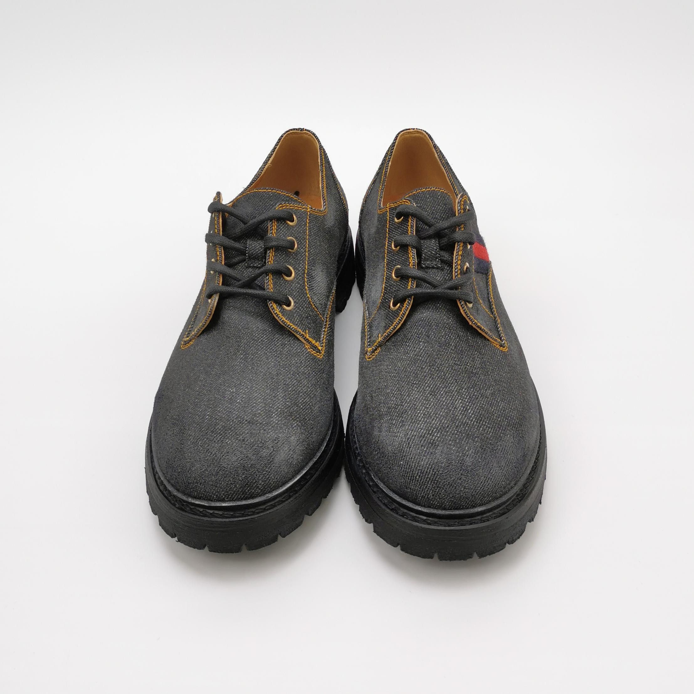 Gucci Gucci Web Stripe Denim Casual Shoes US 12 Size US 12 / EU 45 - 4 Thumbnail