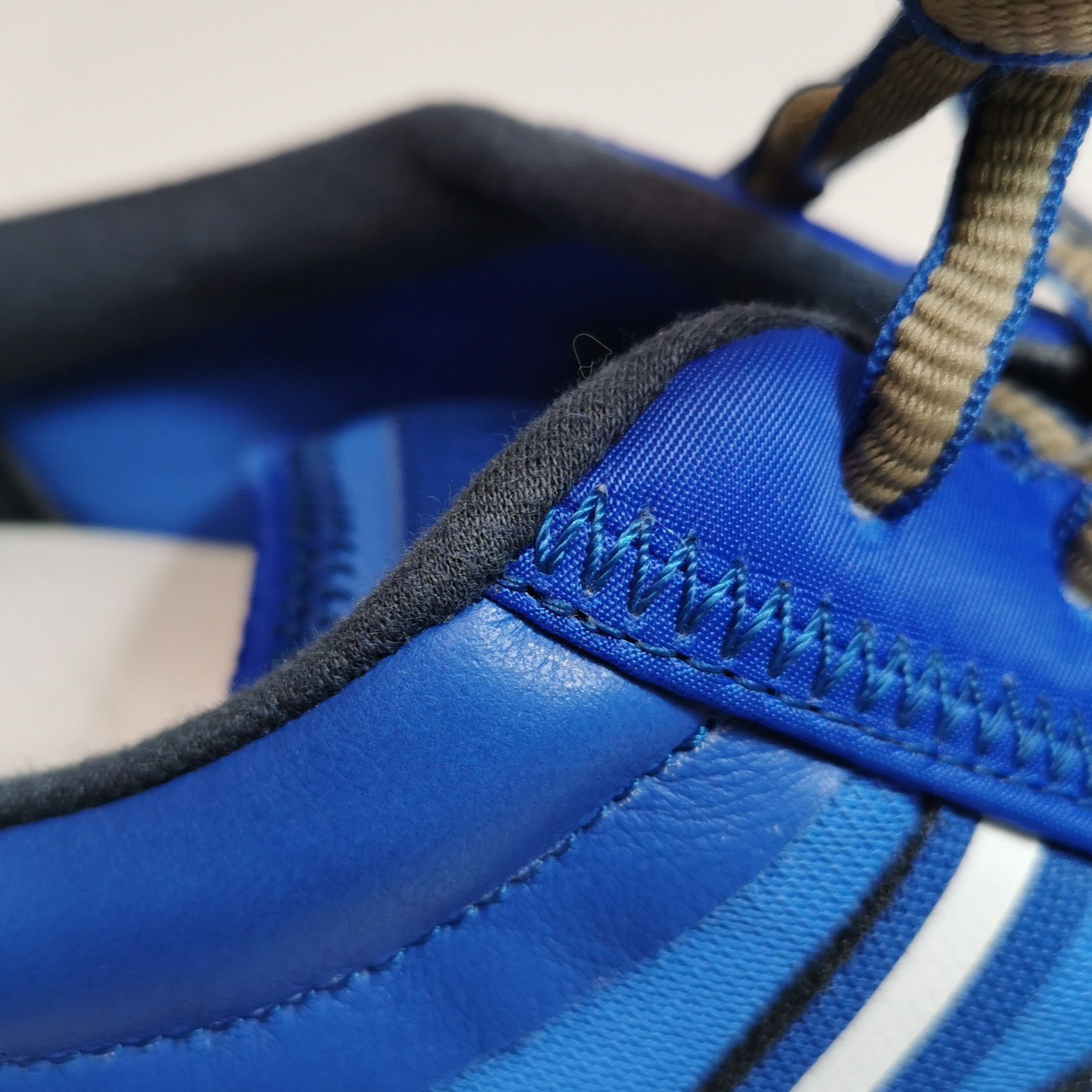 Maison Margiela Maison Margiela Blue Paneled Low-Top Sneakers 40 Size US 7 / EU 40 - 10 Thumbnail