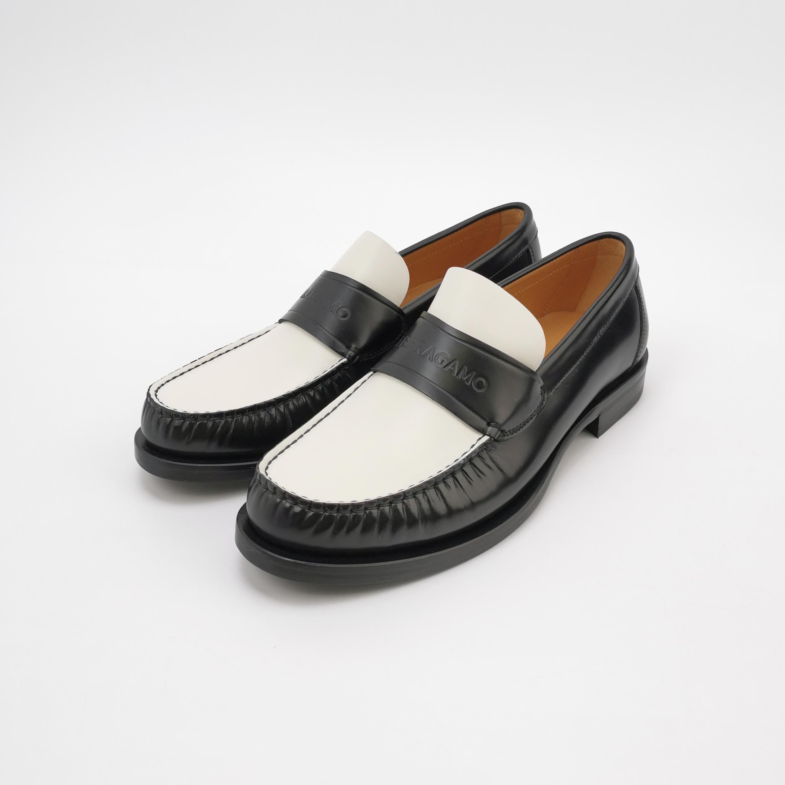 Salvatore Ferragamo Salvatore Ferragamo Two-Tone Leather Penny Loafers US 8.5 Size US 8 / EU 41 - 3 Thumbnail